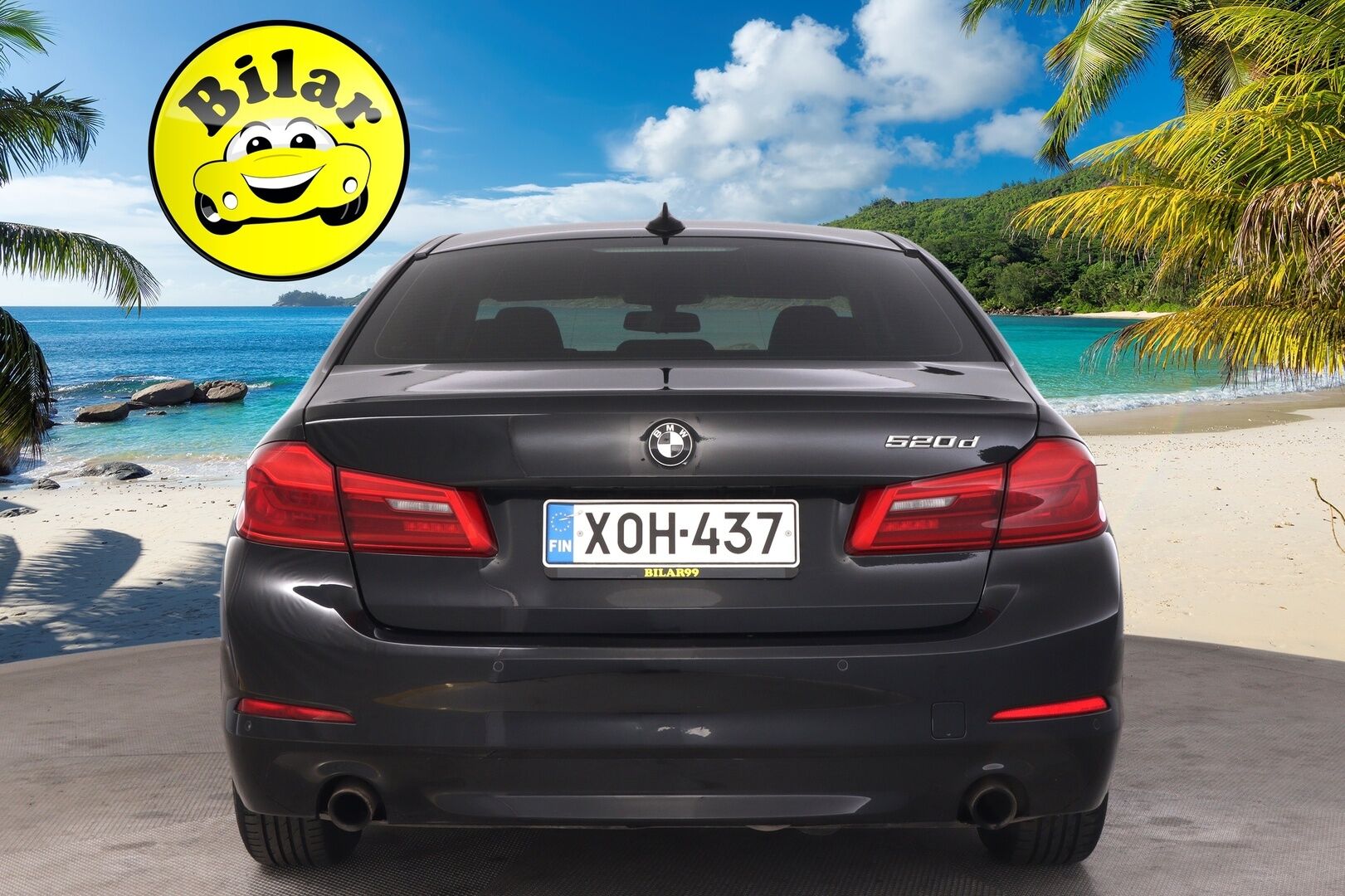 BMW 520 2017 G30 Sedan 520d A Business - Webasto | Koukku | Display key | 2x alut | Suomiauto