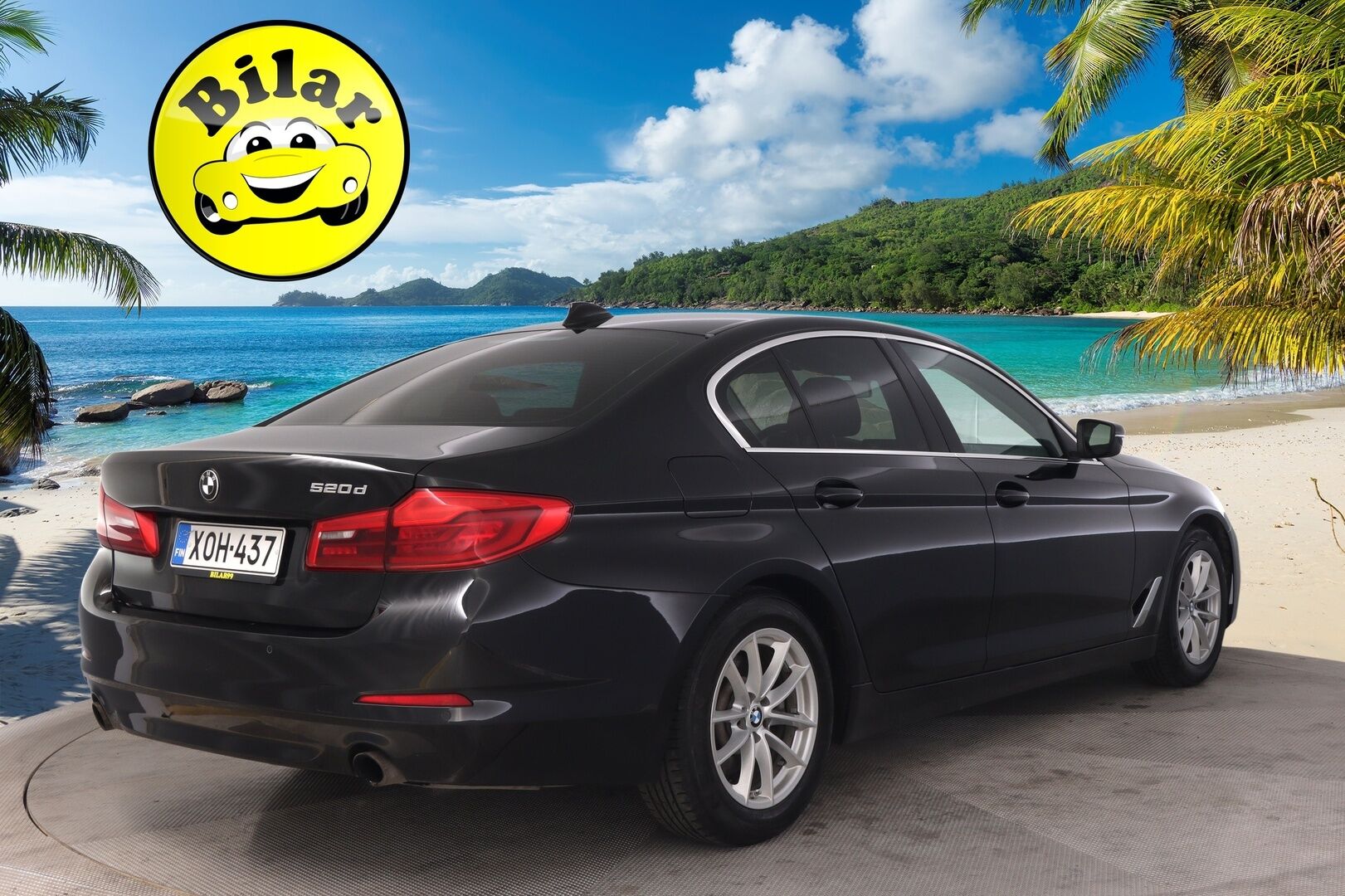 BMW 520 2017 G30 Sedan 520d A Business - Webasto | Koukku | Display key | 2x alut | Suomiauto