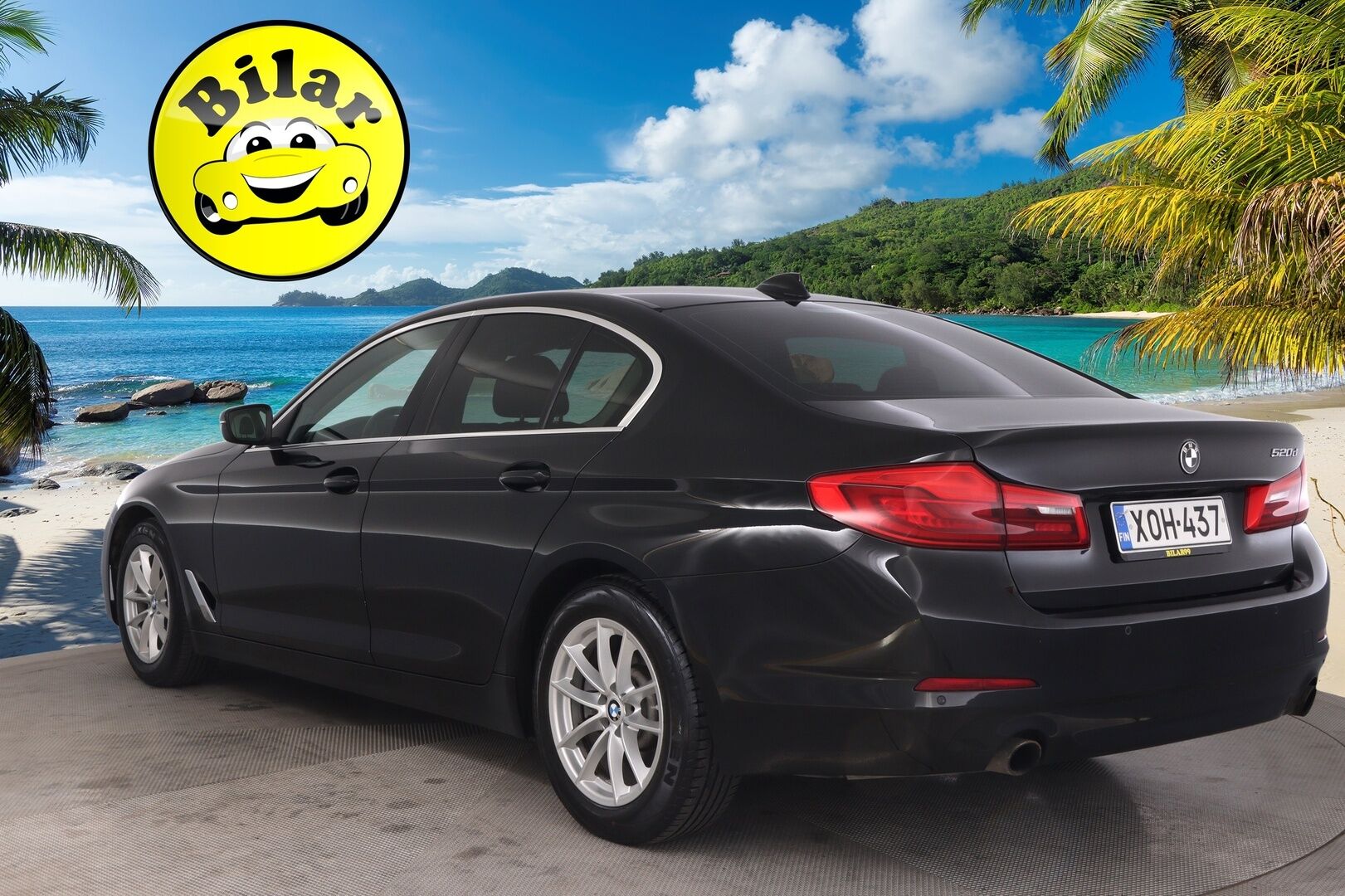 BMW 520 2017 G30 Sedan 520d A Business - Webasto | Koukku | Display key | 2x alut | Suomiauto