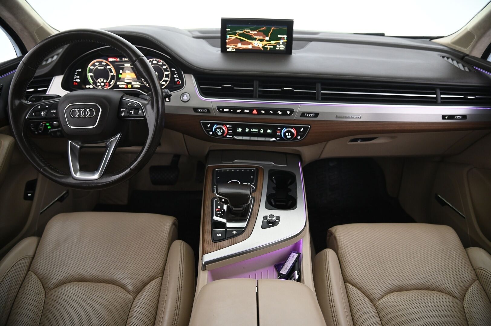 Audi Q7 2017 Business 3,0 V6 TDI e-tron quattro tiptronic - Huippuvarusteltu! | Webasto | Hierovat Penkit | ACC |  BOSE | Hieronta & Tuuletus | HUD | Panoraama | 360° | Digimittaristo | Muistipenkit | Soft Close | Night Vision | Juuri Katsastettu!