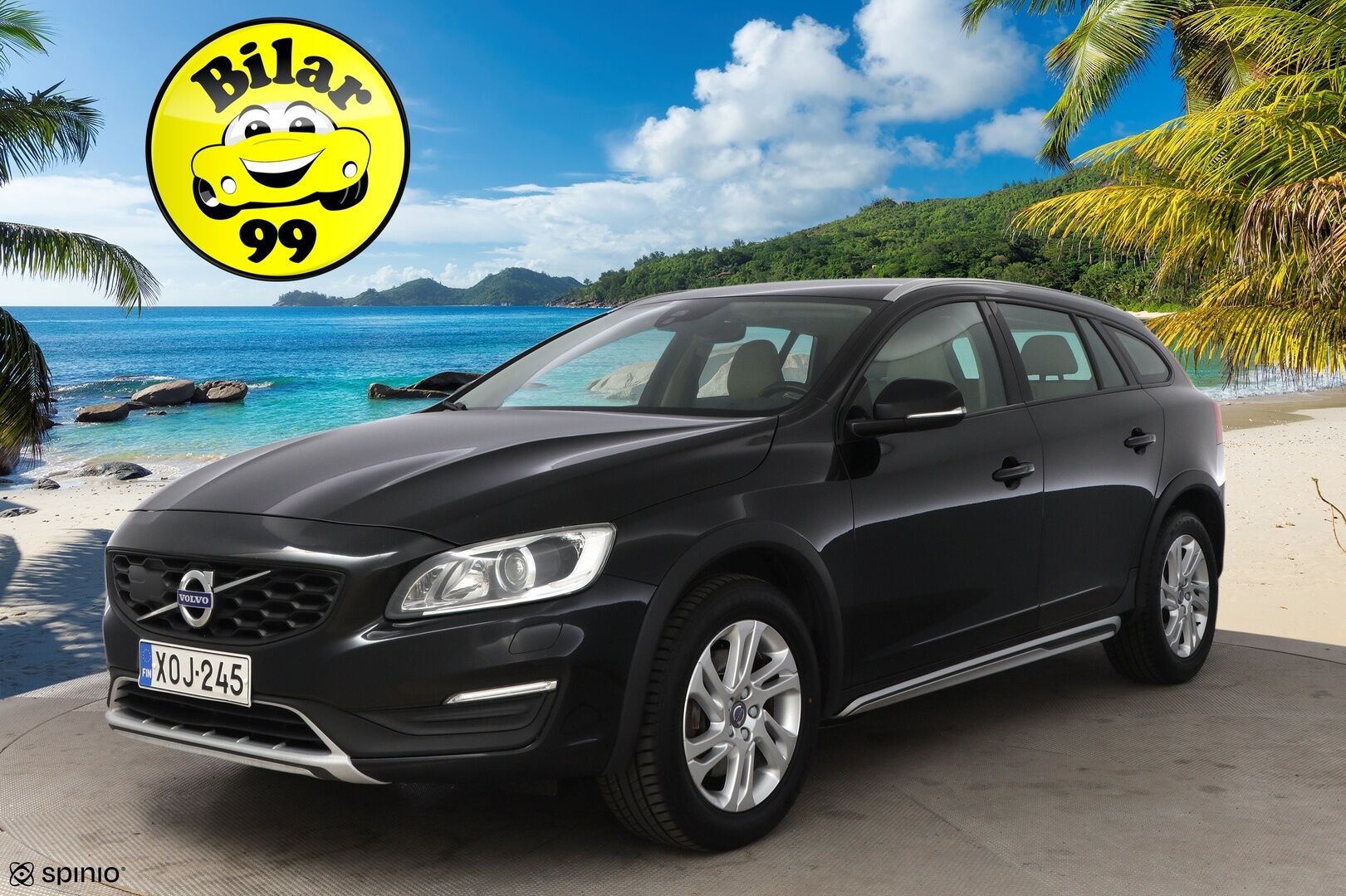 Volvo V60 Cross Country 2017 D3 Business Classic aut - Suomiauto / Webasto / Vaalea Nahkasisusta / Ratinlämmitys / Sensus Navi / Digimittari / Jakopää hiljattain tehty!