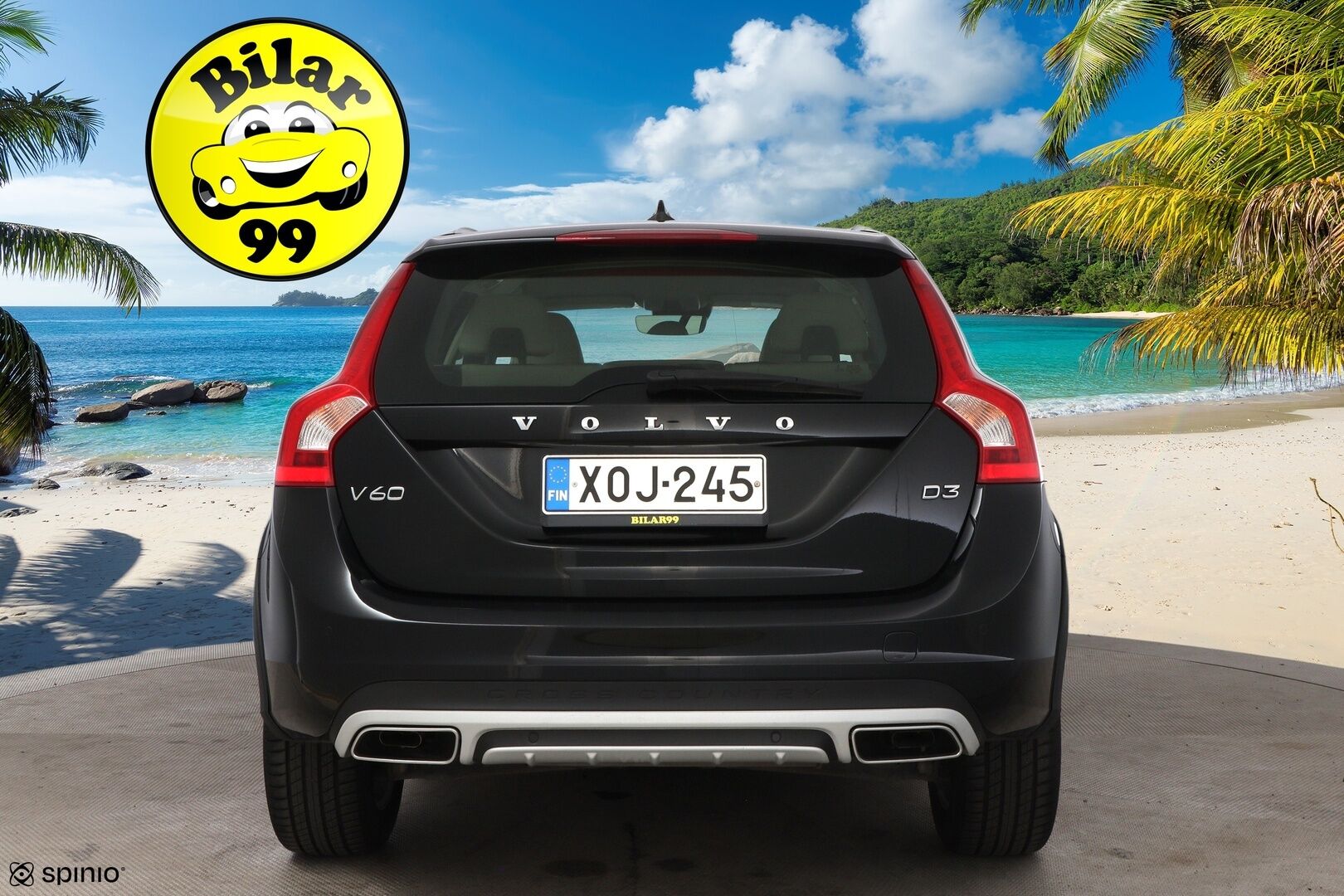 Volvo V60 Cross Country 2017 D3 Business Classic aut - Suomiauto / Webasto / Vaalea Nahkasisusta / Ratinlämmitys / Sensus Navi / Digimittari / Jakopää hiljattain tehty!