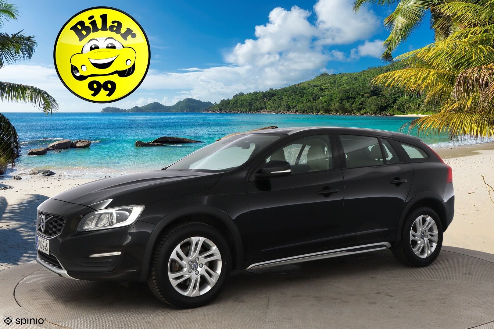 Volvo V60 Cross Country 2017 D3 Business Classic aut - Suomiauto / Webasto / Vaalea Nahkasisusta / Ratinlämmitys / Sensus Navi / Digimittari / Jakopää hiljattain tehty!