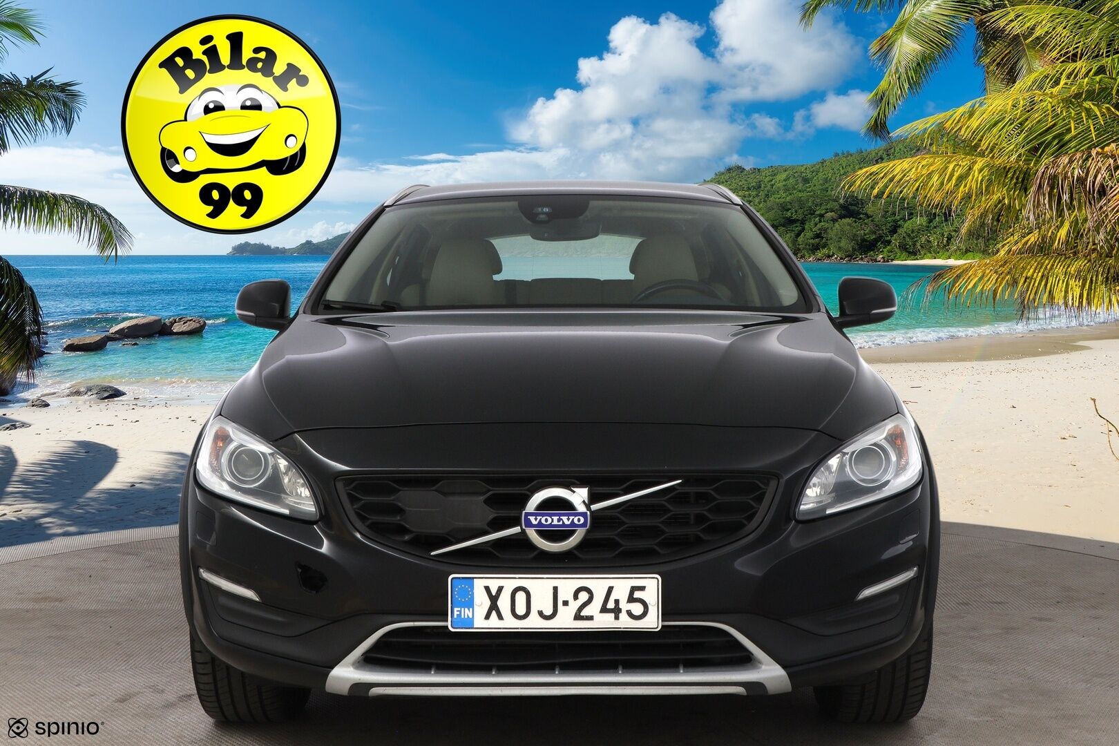 Volvo V60 Cross Country 2017 D3 Business Classic aut - Suomiauto / Webasto / Vaalea Nahkasisusta / Ratinlämmitys / Sensus Navi / Digimittari / Jakopää hiljattain tehty!