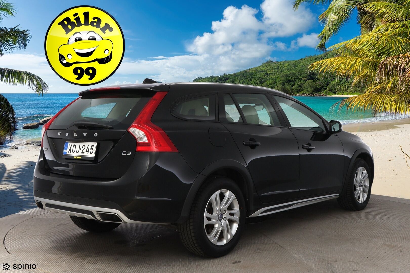 Volvo V60 Cross Country 2017 D3 Business Classic aut - Suomiauto / Webasto / Vaalea Nahkasisusta / Ratinlämmitys / Sensus Navi / Digimittari / Jakopää hiljattain tehty!