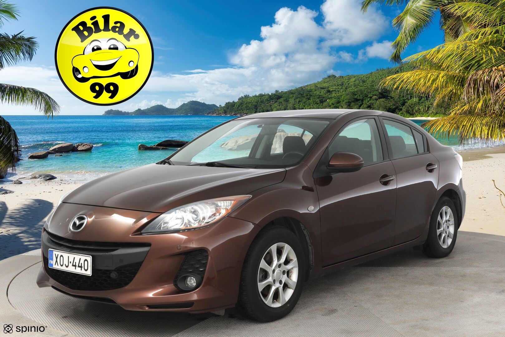 Mazda 3 2012 Mazda 3 Sedan ** Cruise / Lohko / Irroitettava koukku** - AUX / Kahdet renkaat vanteineen / Juuri huollettu ja katsastettu