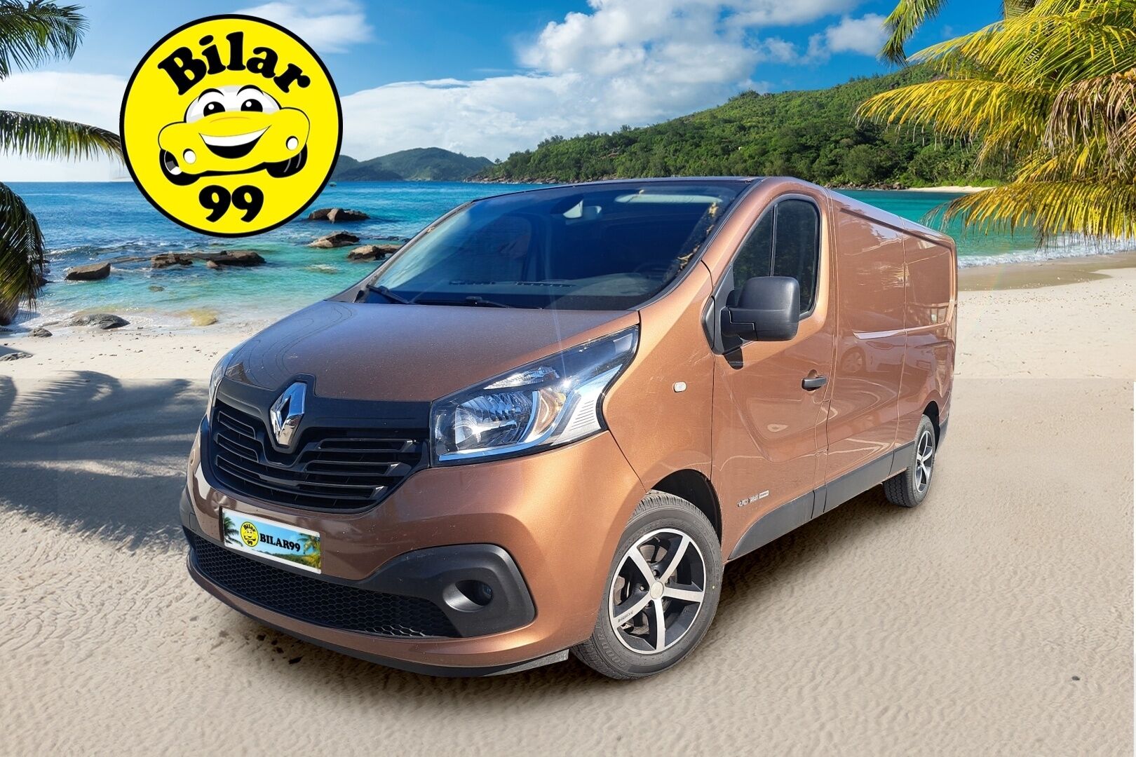 Renault Trafic 2017 dCi 125 TwinTurbo L2H1 6,0 m3 Navi Edition - | Suomi-auto | Eber | Vetokoukku | Peruutuskamera | Vakkari | Navi | Bluetooth | 2x renkaat |