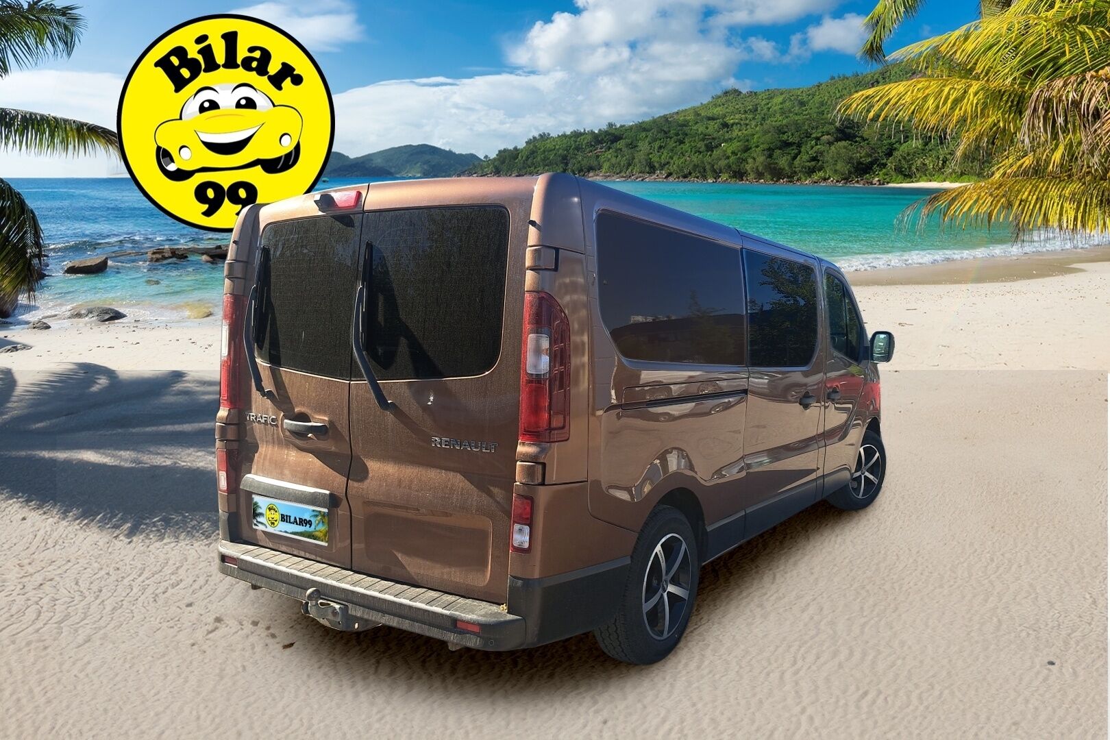 Renault Trafic 2017 dCi 125 TwinTurbo L2H1 6,0 m3 Navi Edition - | Suomi-auto | Eber | Vetokoukku | Peruutuskamera | Vakkari | Navi | Bluetooth | 2x renkaat |