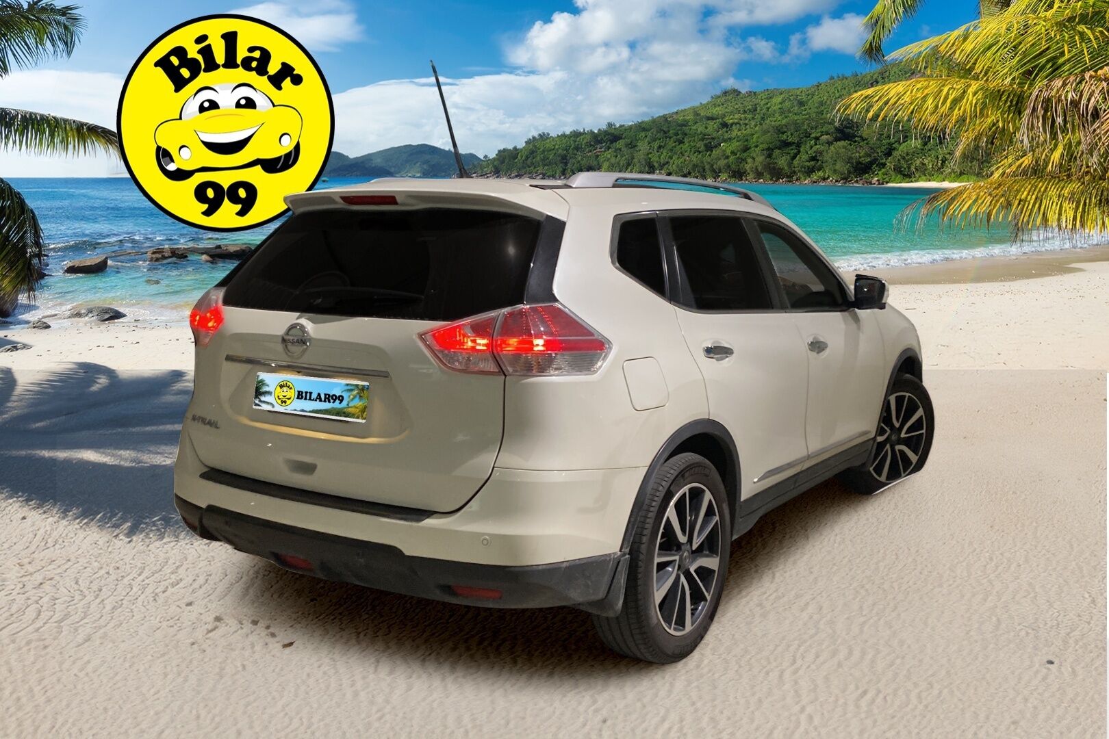 Nissan X-Trail 2017 dCi 177 Business 360 4WD Xtronic - | Suomi-auto | Koukku | Navi | Lohkolämmitin | Avaimeton kulku | Sähköluukku | 360-Kamera | Kahdet Michelin-renkaat vanteilla |