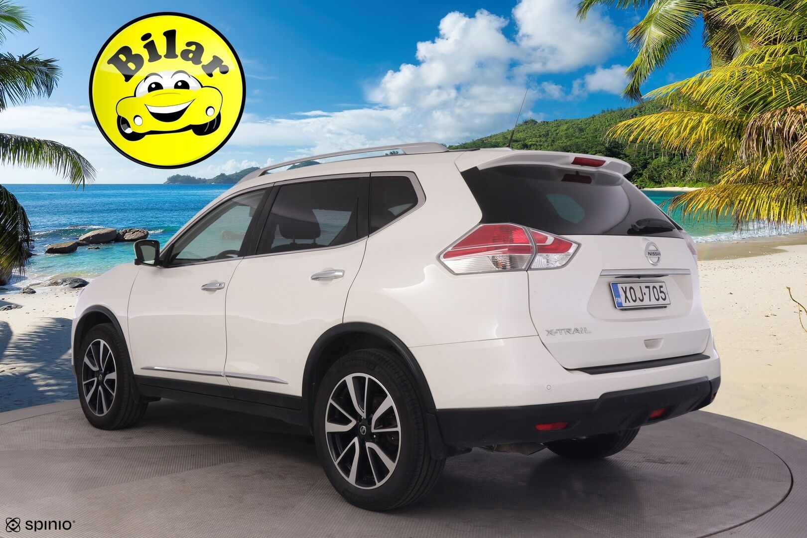 Nissan X-Trail 2017 dCi 177 Business 360 4WD Xtronic - | Suomi-auto | Koukku | Navi | Lohkolämmitin | Avaimeton kulku | Sähköluukku | 360-Kamera | Kahdet Michelin-renkaat vanteilla |