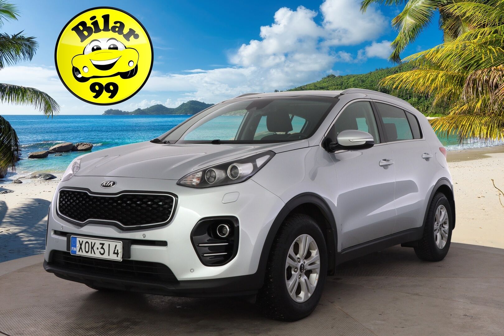 Kia Sportage 2018 1,6 ISG Urban EX EcoDynamics ** Juuri huollettu / Ratinlämmitin / Navi / CarPlay / P-Kamera / Tutkat ** - Osta nyt, maksa vasta ensi vuonna