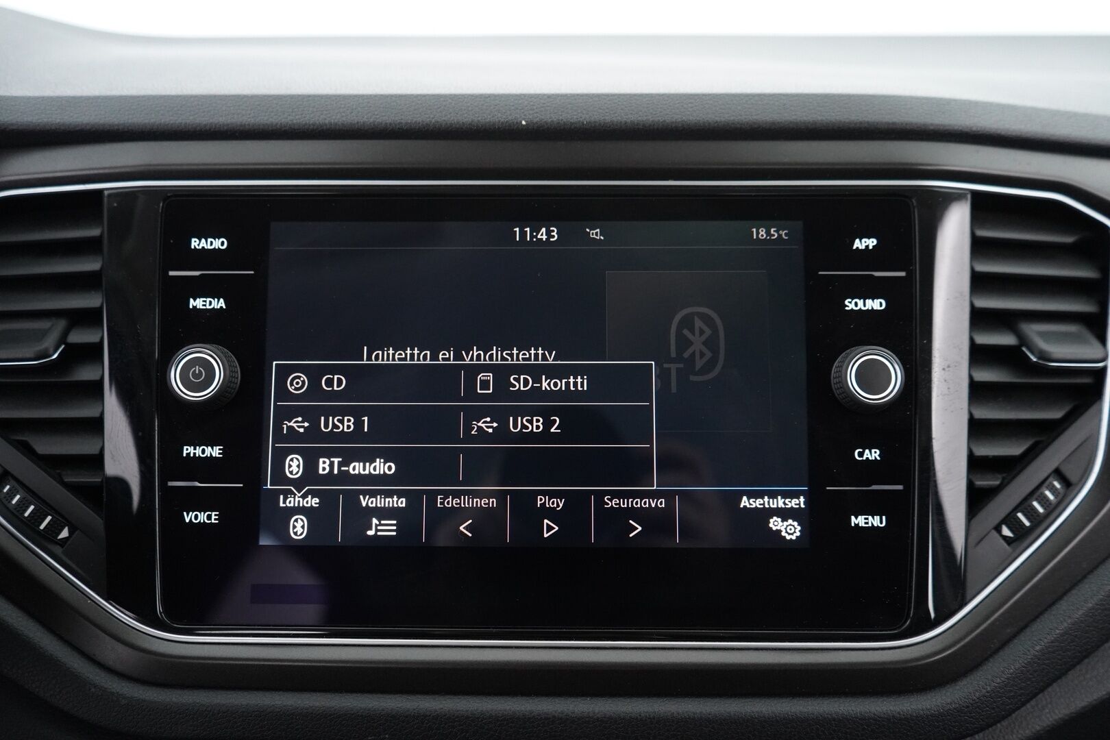 Volkswagen T-Roc 2017 Style 1,0 TSI 85 kW (115 hv) - ACC | Tutkat | Apple CarPlay & AndroidAuto | LED | Kahdet VW:n vanteet