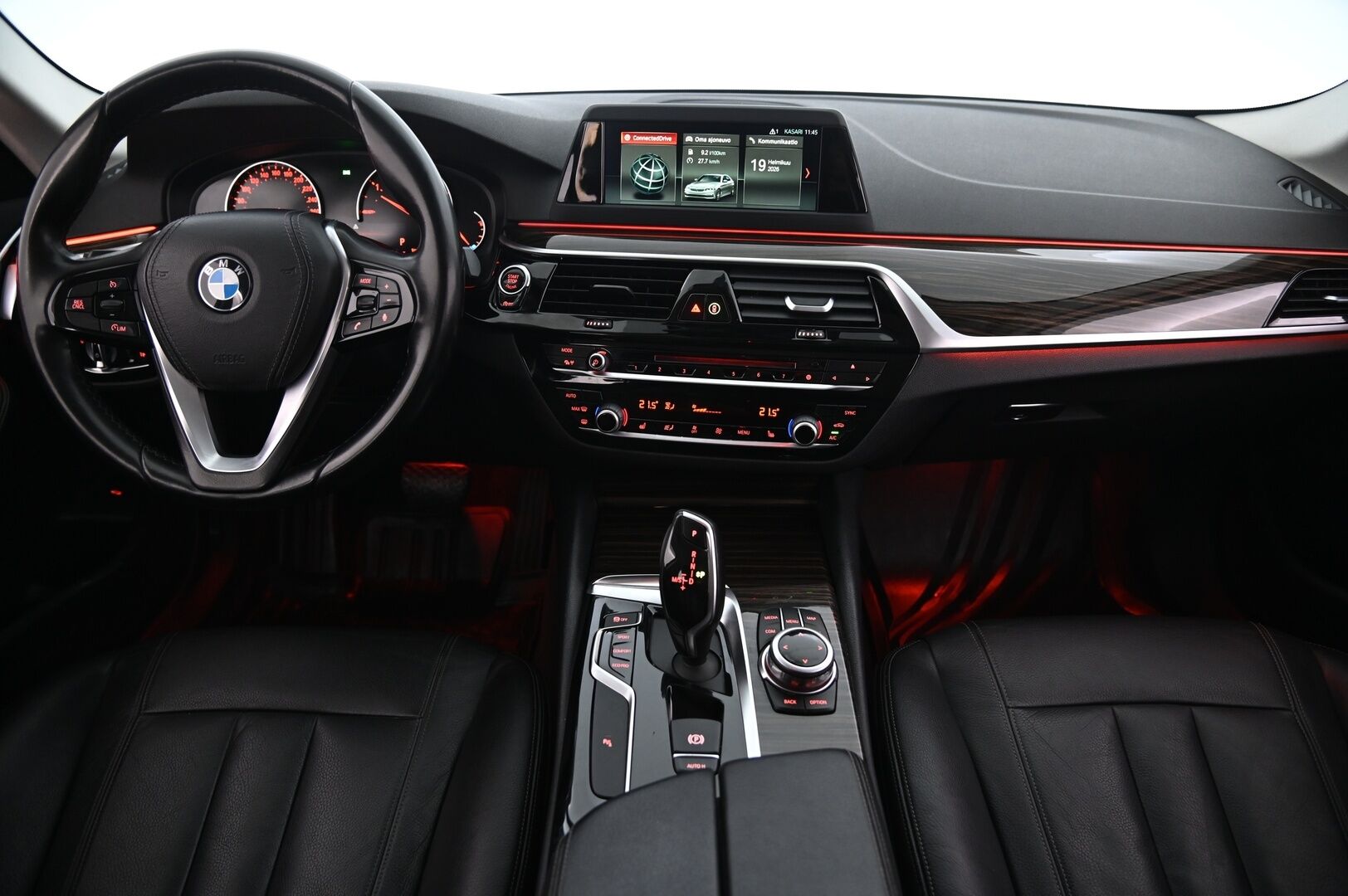 BMW 520 2019 G30 Sedan 520d A xDrive Business*Dakota nahat / Ambient / Vakkari* - *Suomi-auto / Neliveto*