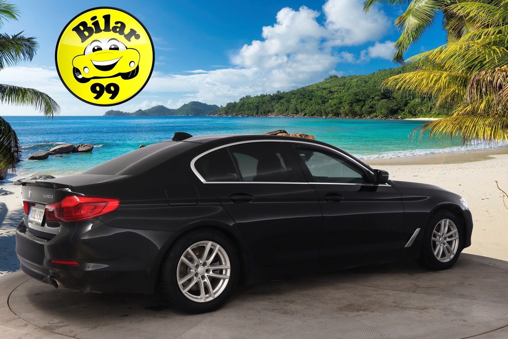 BMW 520 2019 G30 Sedan 520d A xDrive Business*Dakota nahat / Ambient / Vakkari* - *Suomi-auto / Neliveto*