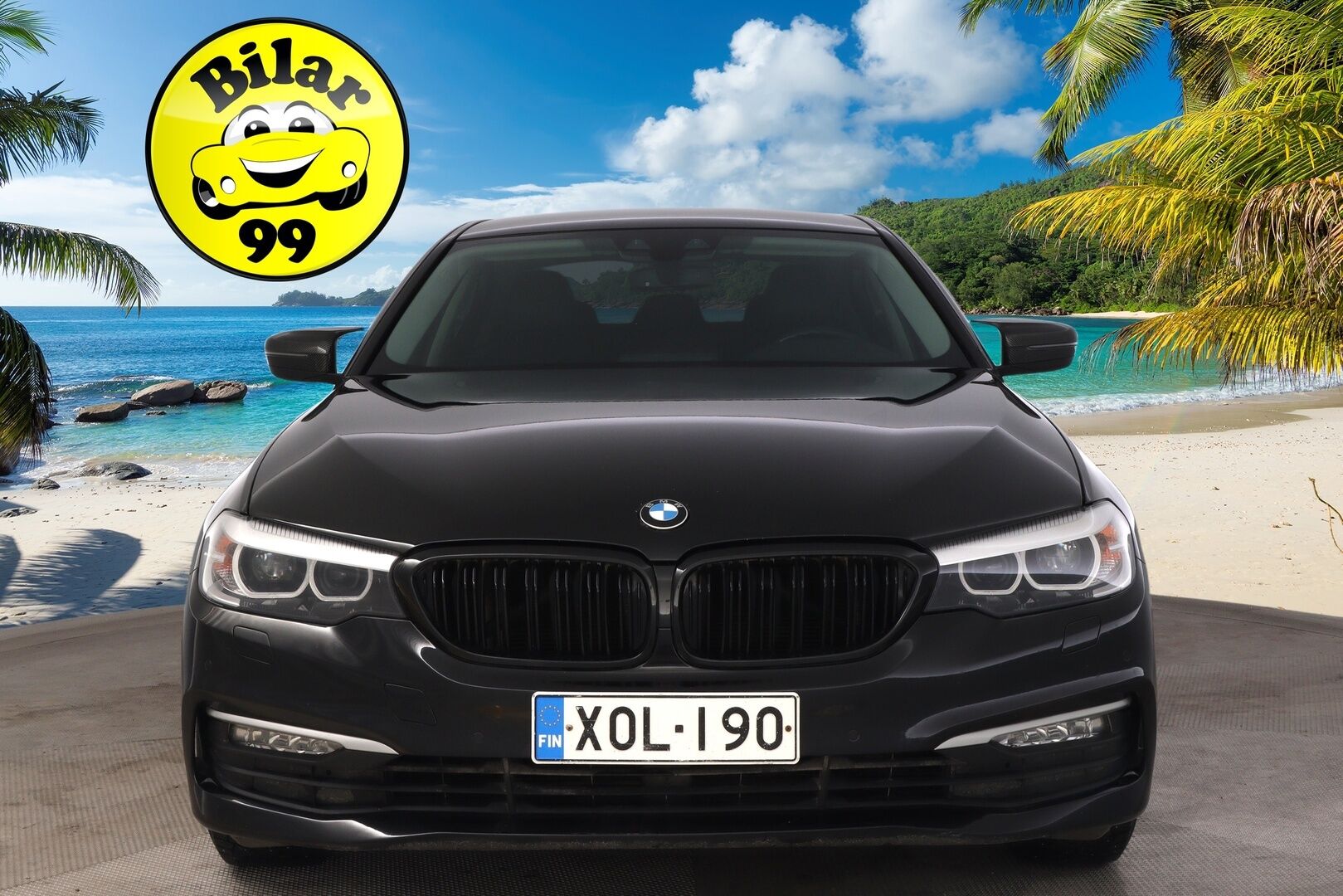 BMW 520 2019 G30 Sedan 520d A xDrive Business*Dakota nahat / Ambient / Vakkari* - *Suomi-auto / Neliveto*