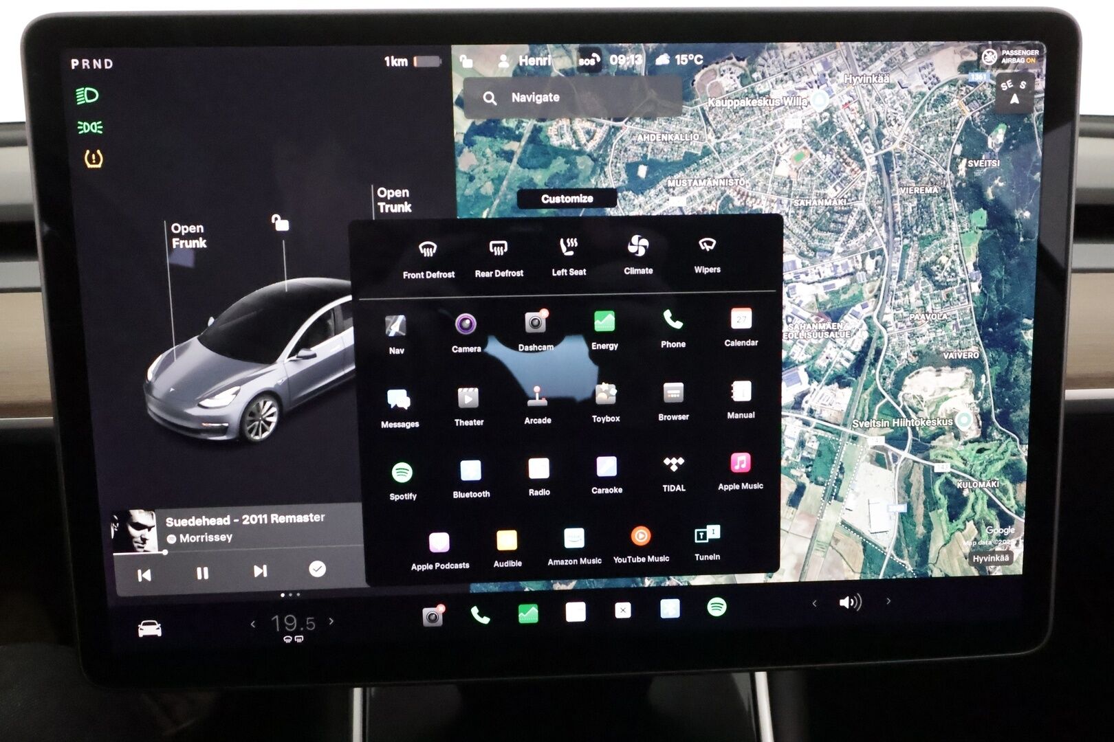 Tesla Model 3 2019 Long-Range Dual Motor AWD **Lasikatto / ACC / LED-valot / P.kamera / Muistipenkki / Navi / Kaistavahti** - 1x Omisteinen Suomi-auto / 19" Sport vanteet / Kahdet Renkaat / Akku kuntotarkastettu!