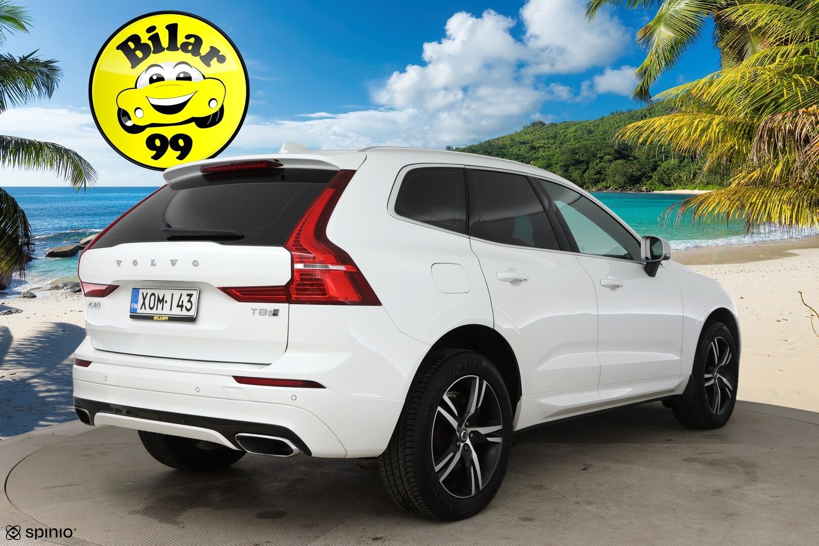 Volvo XC60 2018 T8 AWD R-Design aut / B&W / ACC / Panorama / Muistipenkki / Webasto - Bowers & Wilkins / Four-C Ilma-jousitus / Webasto - Osta nyt, maksa vasta ensi vuonna