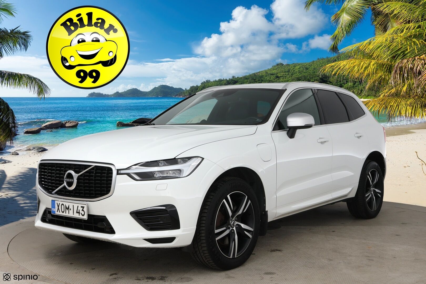 Volvo XC60 2018 T8 AWD R-Design aut / B&W / ACC / Panorama / Muistipenkki / Webasto - Bowers & Wilkins / Four-C Ilma-jousitus / Webasto - Osta nyt, maksa vasta ensi vuonna