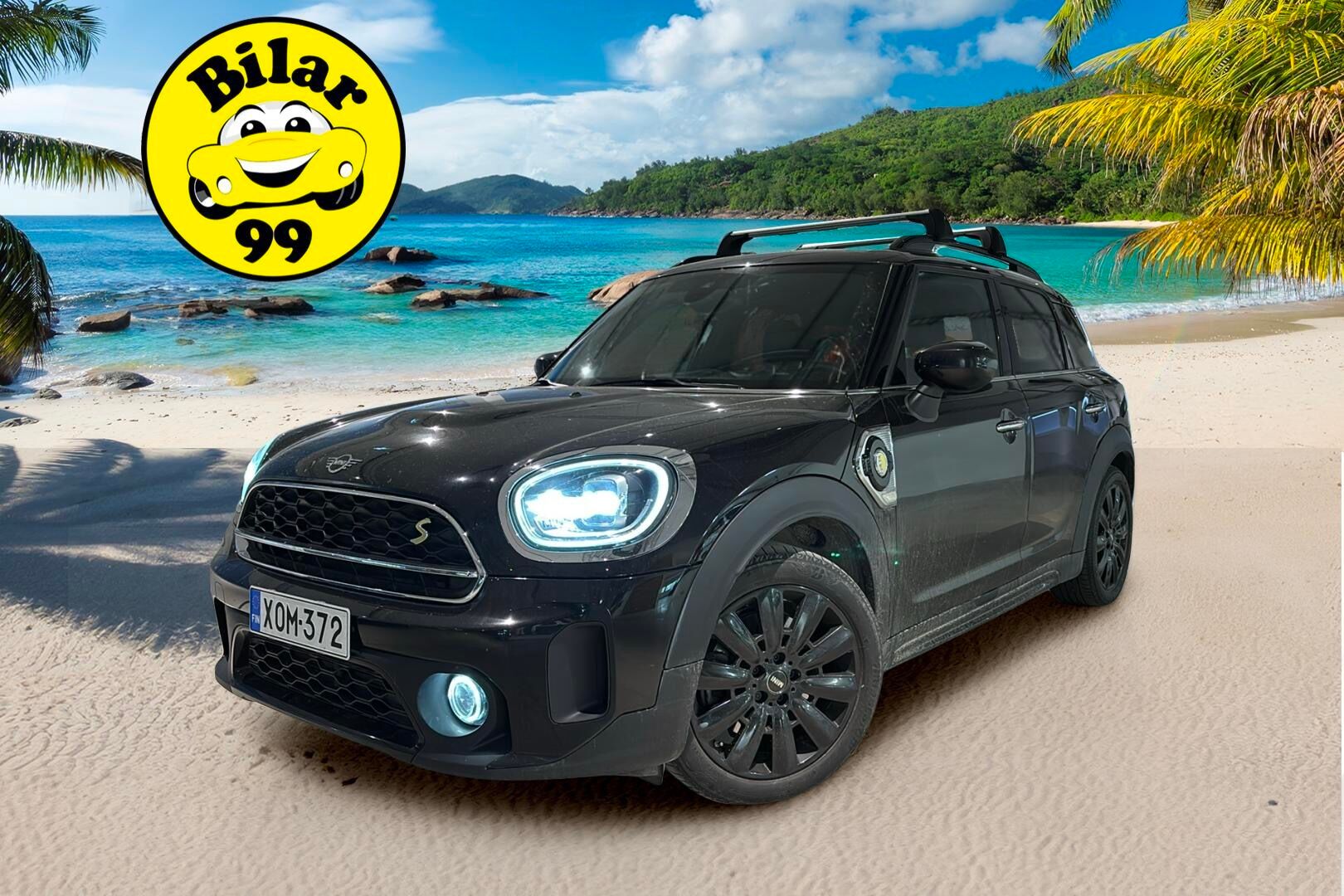 Mini Countryman 2022 Cooper S ALL4 A Maximise * Adapt. Led / Puolinahat / Vakkari / P. kamera / Digimittaristo* - Juuri huollettu Mini hyvillä varusteilla! Tehtaan lupaama sähköinen kantama jopa 57km!