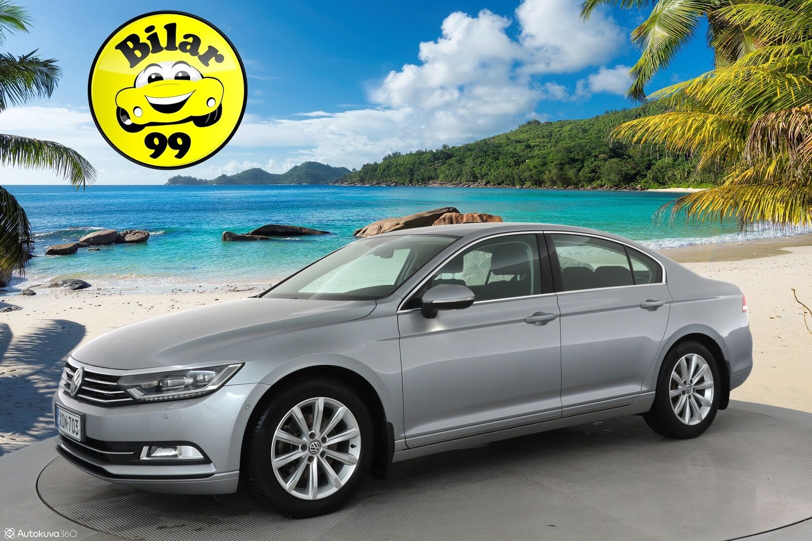 Volkswagen Passat 2018 Sedan Comfortline 1,4 TSI 92 kW (125 hv) DSG-automaatti **Webasto / Koukku / Adapt.Vakkari / LED-valot / P.Tutkat** - Navi / 3-Alueinen AC / 2x Renkaat