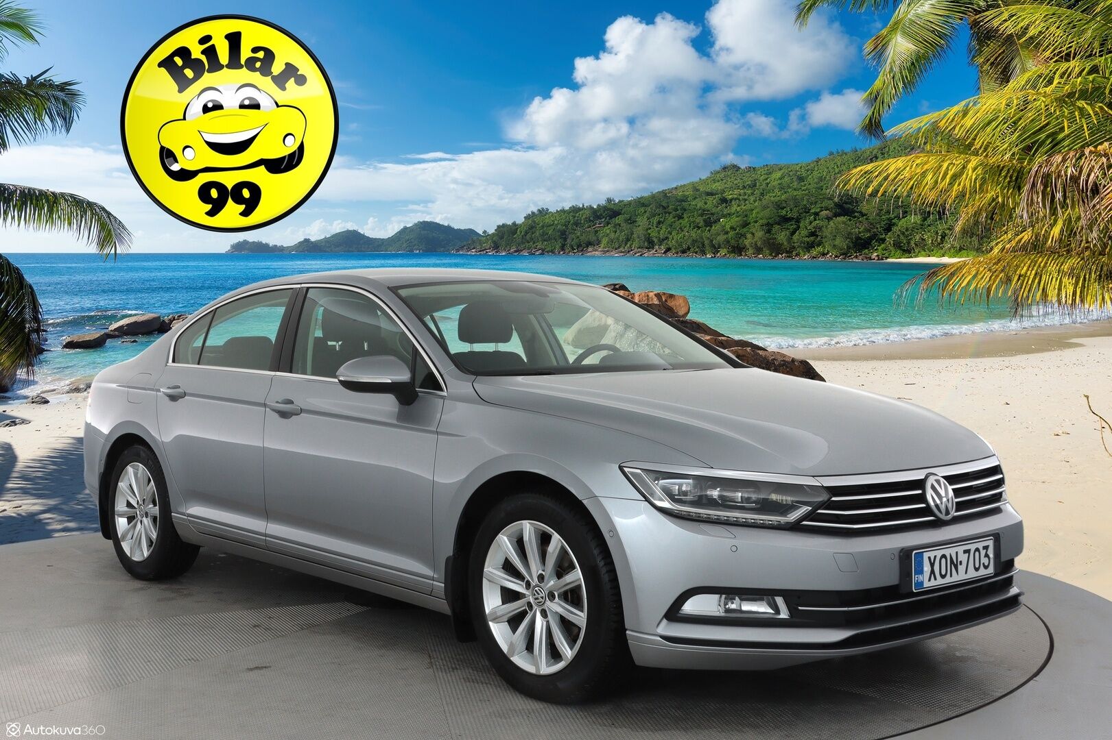 Volkswagen Passat 2018 Sedan Comfortline 1,4 TSI 92 kW (125 hv) DSG-automaatti **Webasto / Koukku / Adapt.Vakkari / LED-valot / P.Tutkat** - Navi / 3-Alueinen AC / 2x Renkaat
