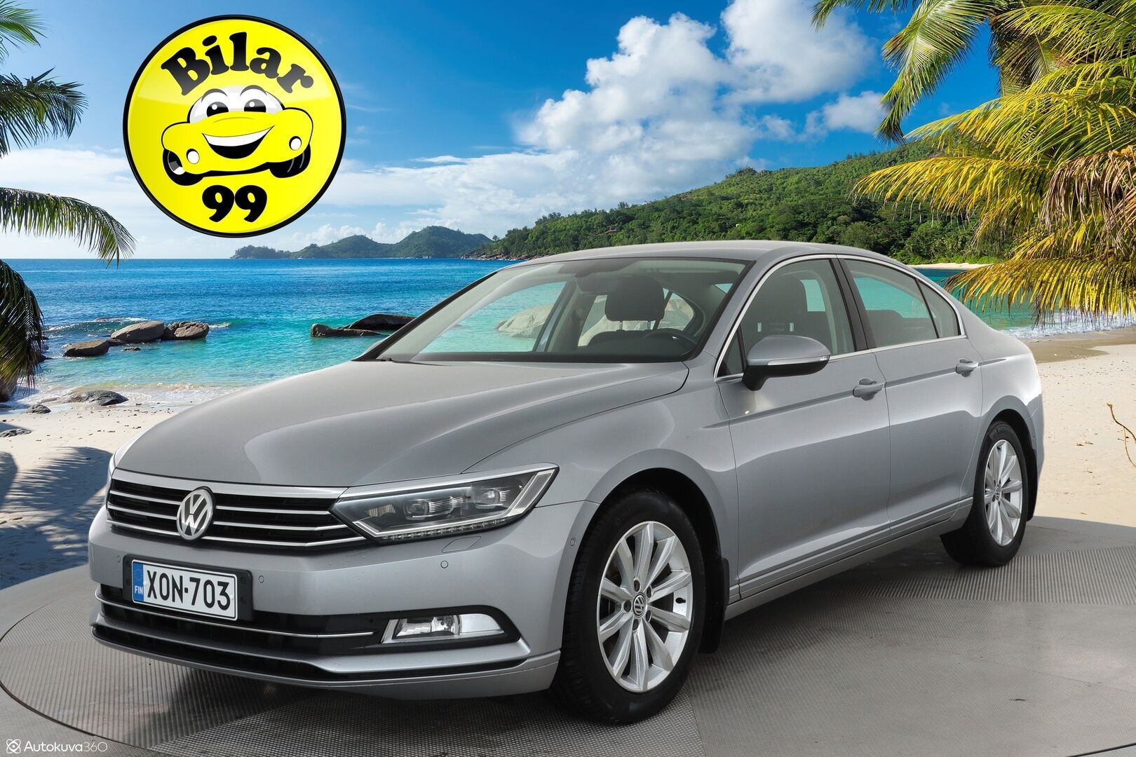Volkswagen Passat 2018 Sedan Comfortline 1,4 TSI 92 kW (125 hv) DSG-automaatti **Webasto / Koukku / Adapt.Vakkari / LED-valot / P.Tutkat** - Navi / 3-Alueinen AC / 2x Renkaat