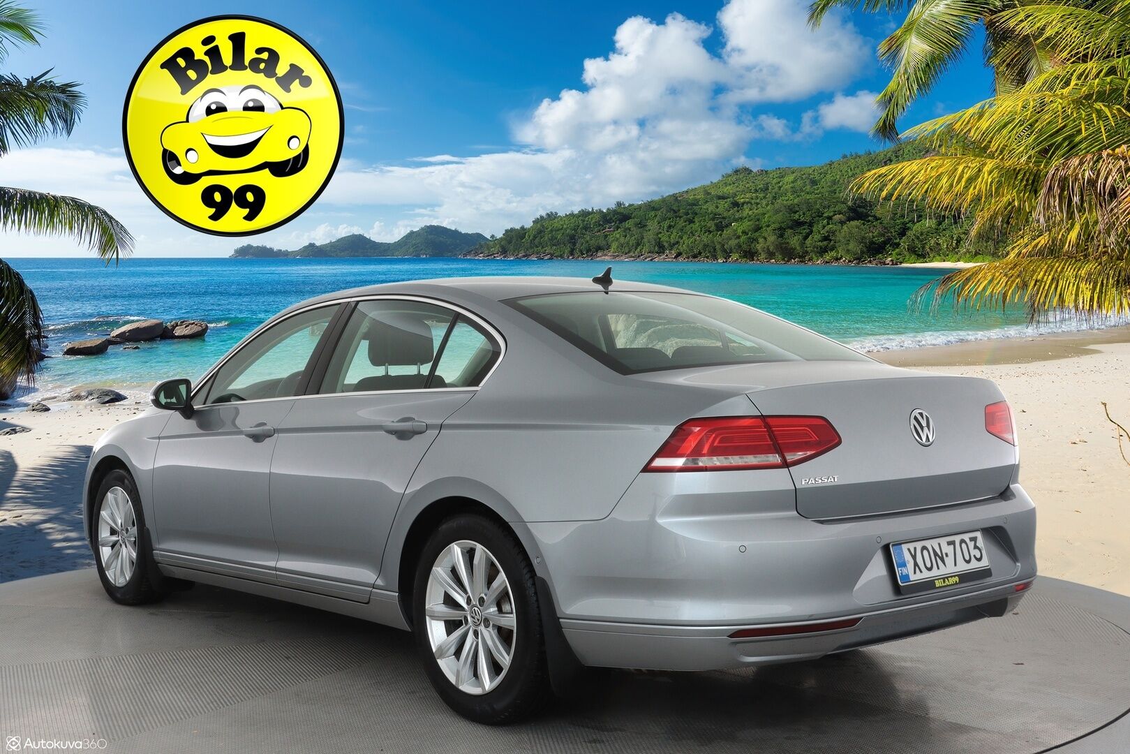 Volkswagen Passat 2018 Sedan Comfortline 1,4 TSI 92 kW (125 hv) DSG-automaatti **Webasto / Koukku / Adapt.Vakkari / LED-valot / P.Tutkat** - Navi / 3-Alueinen AC / 2x Renkaat