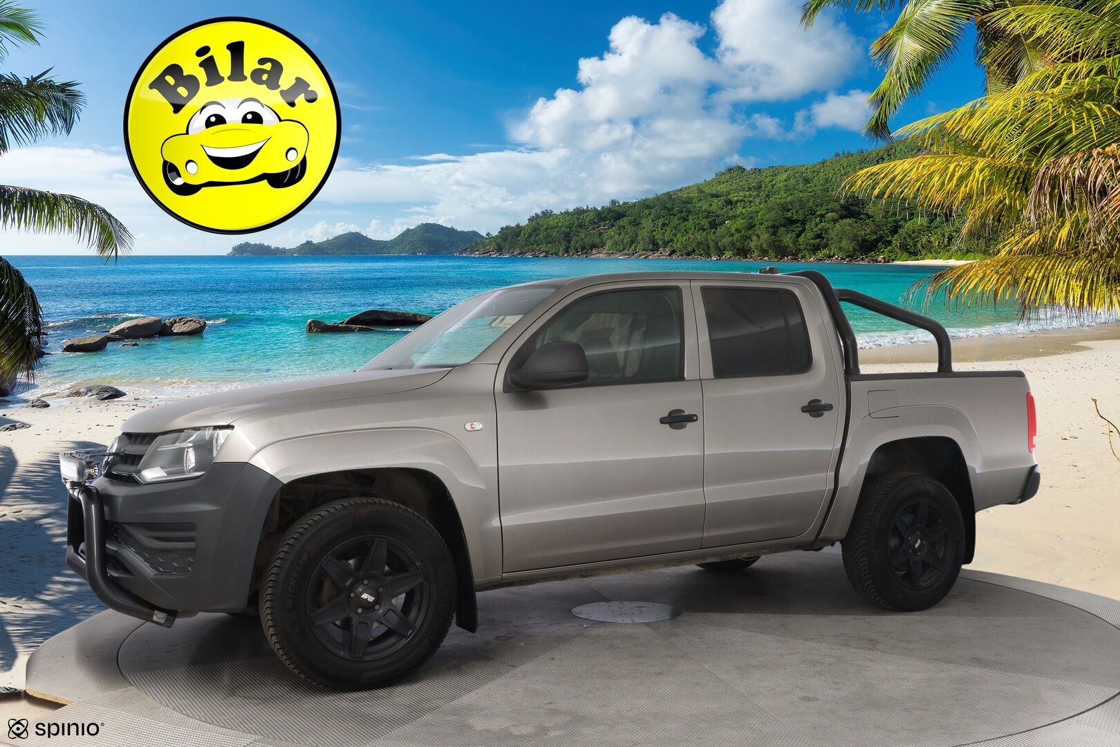 Volkswagen Amarok 2019 3.0 TDI 120kW 4MOTION 3080kg DC Trendline PRO - Webasto | Tutka | App-connect | Kahdet renkaat aluvantein | Hieno!