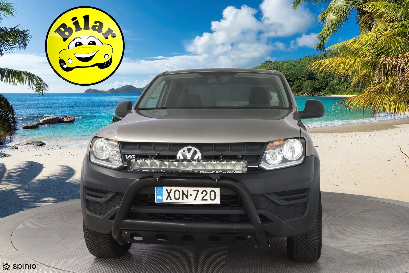 Volkswagen Amarok 2019 3.0 TDI 120kW 4MOTION 3080kg DC Trendline PRO - Webasto | Tutka | App-connect | Kahdet renkaat aluvantein | Hieno!