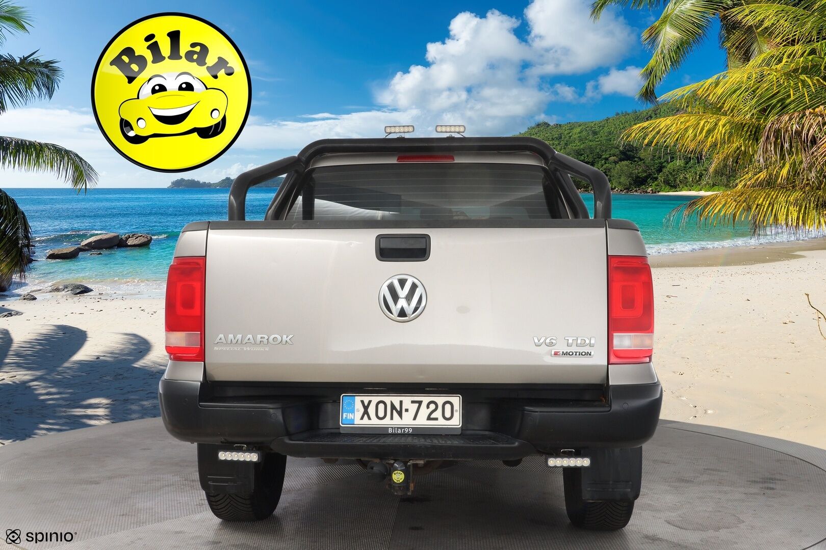 Volkswagen Amarok 2019 3.0 TDI 120kW 4MOTION 3080kg DC Trendline PRO - Webasto | Tutka | App-connect | Kahdet renkaat aluvantein | Hieno!