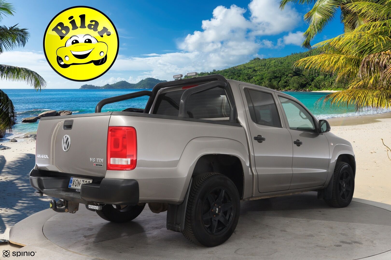 Volkswagen Amarok 2019 3.0 TDI 120kW 4MOTION 3080kg DC Trendline PRO - Webasto | Tutka | App-connect | Kahdet renkaat aluvantein | Hieno!