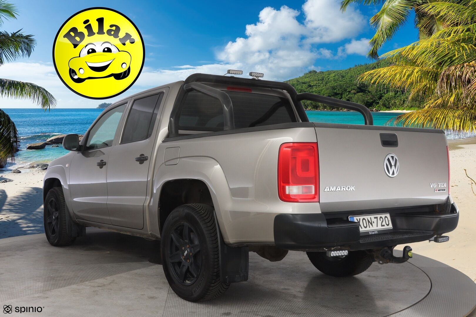 Volkswagen Amarok 2019 3.0 TDI 120kW 4MOTION 3080kg DC Trendline PRO - Webasto | Tutka | App-connect | Kahdet renkaat aluvantein | Hieno!