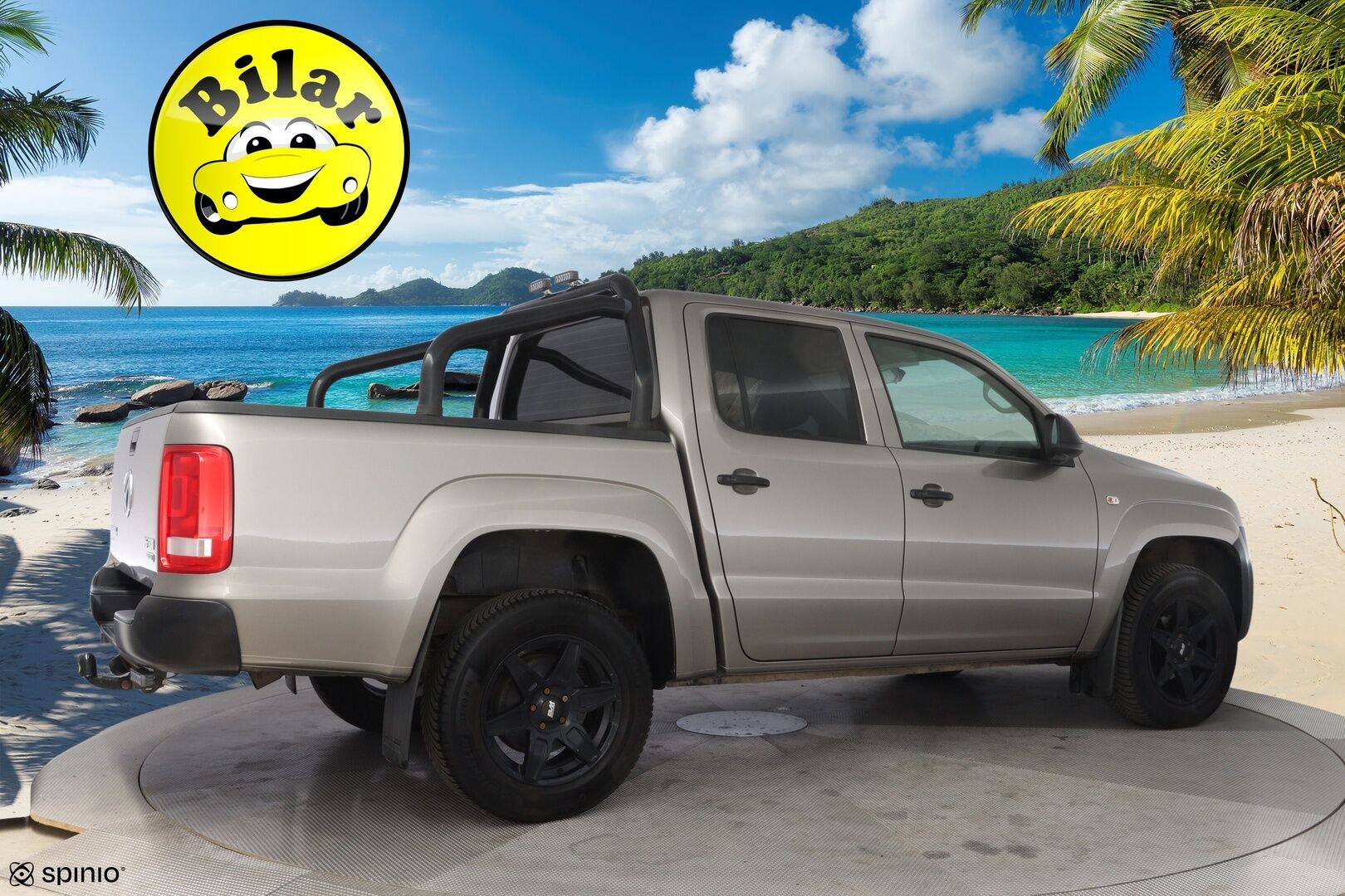 Volkswagen Amarok 2019 3.0 TDI 120kW 4MOTION 3080kg DC Trendline PRO - Webasto | Tutka | App-connect | Kahdet renkaat aluvantein | Hieno!