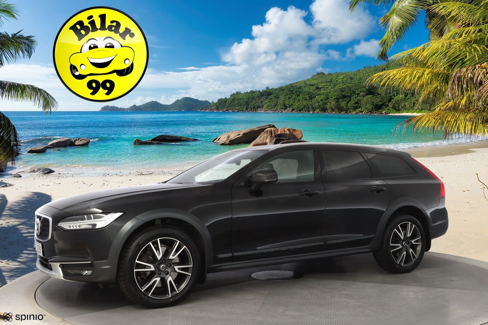 Volvo V90 Cross Country 2018 D5 AWD Pro aut *Bowers&Wilkins / 360° / ACC / HUD / Koukku / Webasto / Panorama* - Suomi-auto / Ei AdBlueta / Jakohihna vaihdettu 9/2025 / 2x Volvon vanteet / Huippuvarusteltu