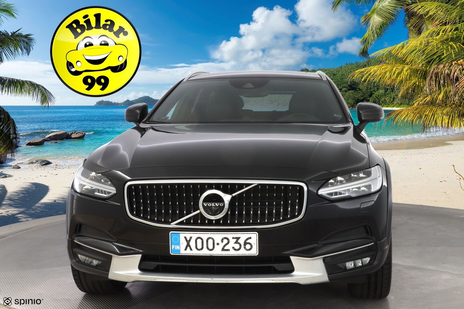 Volvo V90 Cross Country 2018 D5 AWD Pro aut *Bowers&Wilkins / 360° / ACC / HUD / Koukku / Webasto / Panorama* - Suomi-auto / Ei AdBlueta / Jakohihna vaihdettu 9/2025 / 2x Volvon vanteet / Huippuvarusteltu