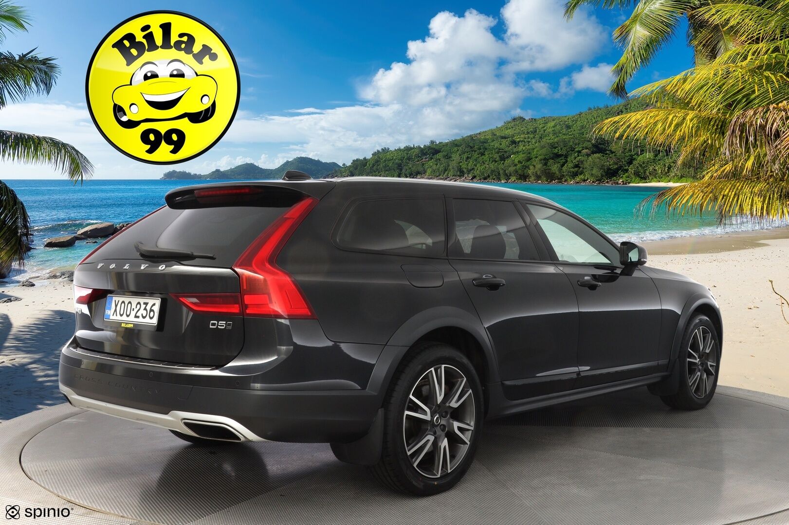 Volvo V90 Cross Country 2018 D5 AWD Pro aut *Bowers&Wilkins / 360° / ACC / HUD / Koukku / Webasto / Panorama* - Suomi-auto / Ei AdBlueta / Jakohihna vaihdettu 9/2025 / 2x Volvon vanteet / Huippuvarusteltu