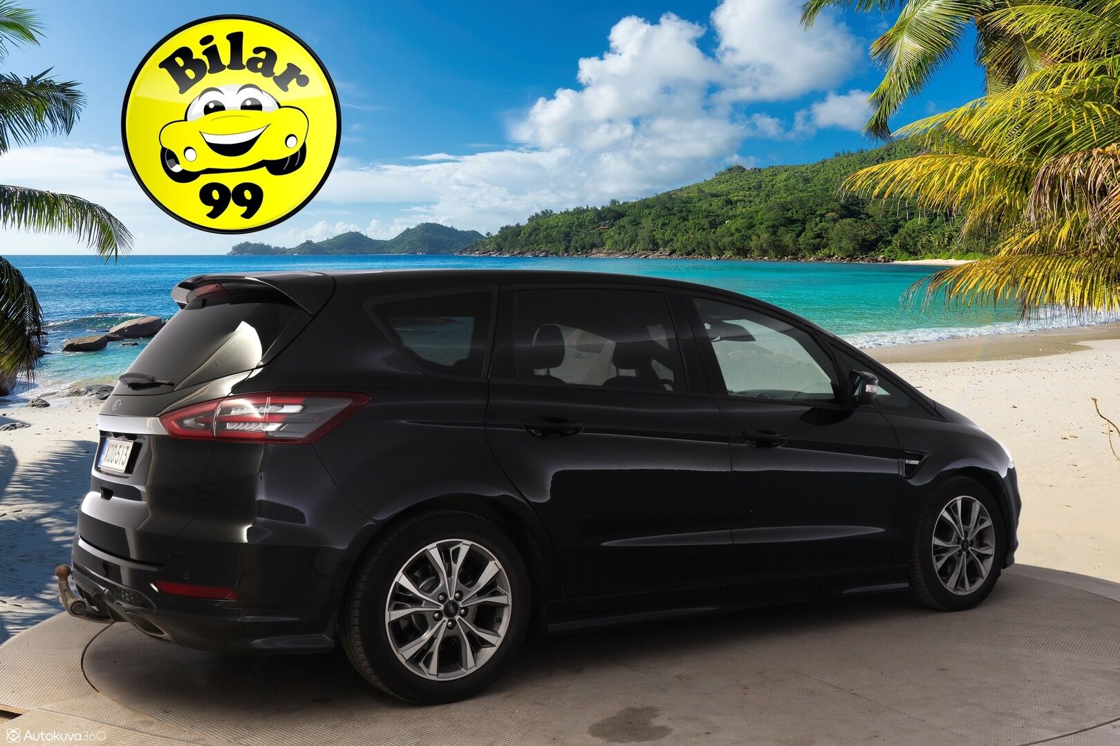 Ford S-Max 2018 2,0 TDCi 180hv PowerShift A6 ST-Line 5D *Webasto / S.Koukku / 7-Paikkainen / ACC / P. Kamera / S. Takaluukku* - Tilava perheauto / Juuri huollettu!