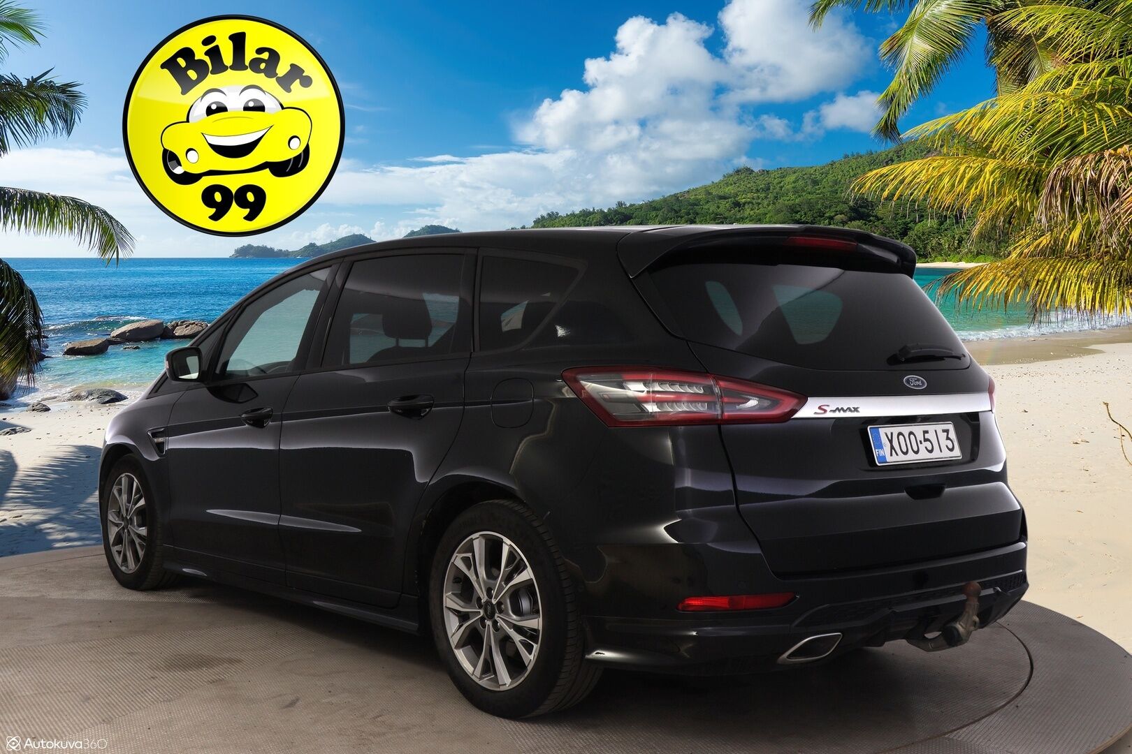 Ford S-Max 2018 2,0 TDCi 180hv PowerShift A6 ST-Line 5D *Webasto / S.Koukku / 7-Paikkainen / ACC / P. Kamera / S. Takaluukku* - Tilava perheauto / Juuri huollettu!