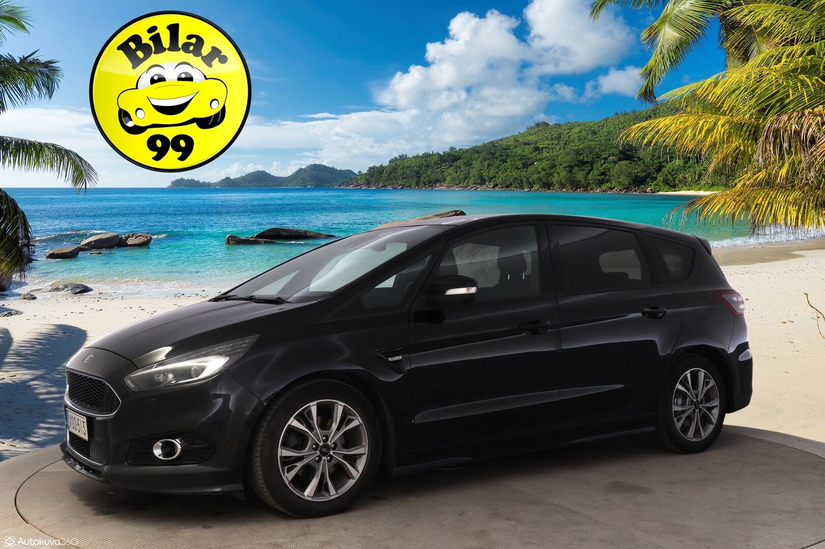 Ford S-Max 2018 2,0 TDCi 180hv PowerShift A6 ST-Line 5D *Webasto / S.Koukku / 7-Paikkainen / ACC / P. Kamera / S. Takaluukku* - Tilava perheauto / Juuri huollettu!