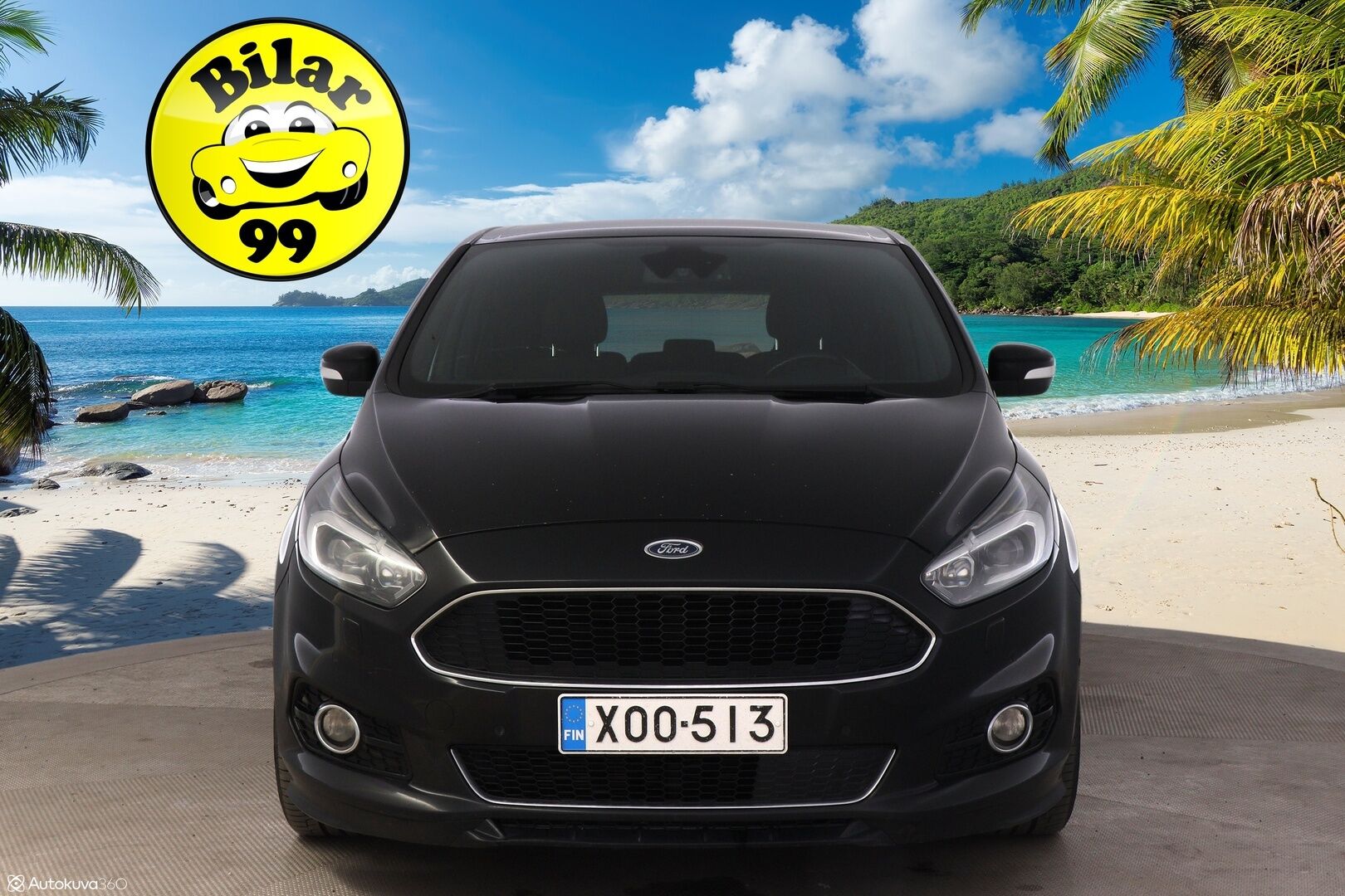 Ford S-Max 2018 2,0 TDCi 180hv PowerShift A6 ST-Line 5D *Webasto / S.Koukku / 7-Paikkainen / ACC / P. Kamera / S. Takaluukku* - Tilava perheauto / Juuri huollettu!