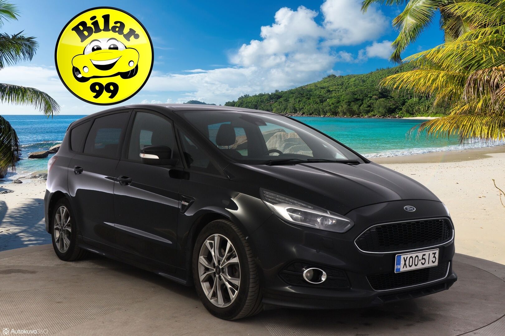 Ford S-Max 2018 2,0 TDCi 180hv PowerShift A6 ST-Line 5D *Webasto / S.Koukku / 7-Paikkainen / ACC / P. Kamera / S. Takaluukku* - Tilava perheauto / Juuri huollettu!