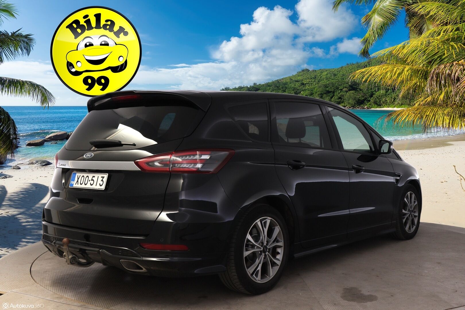 Ford S-Max 2018 2,0 TDCi 180hv PowerShift A6 ST-Line 5D *Webasto / S.Koukku / 7-Paikkainen / ACC / P. Kamera / S. Takaluukku* - Tilava perheauto / Juuri huollettu!