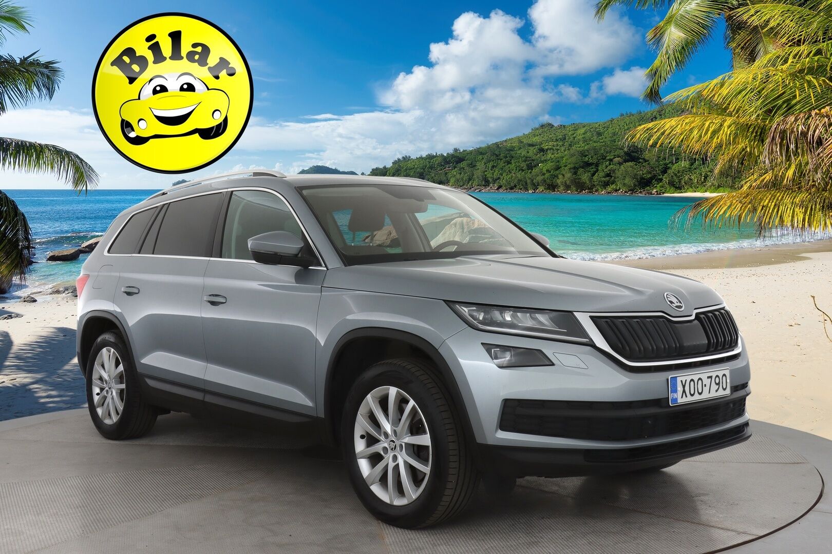 Skoda Kodiaq 2018 2,0 TSI 4x4 Ambition DSG Autom. - | Suomi-auto | Webasto | P.Kamera | Koukku | LED | Merkkikirja | Ratinlämmitin | 2X Renkaat & Vanteet |