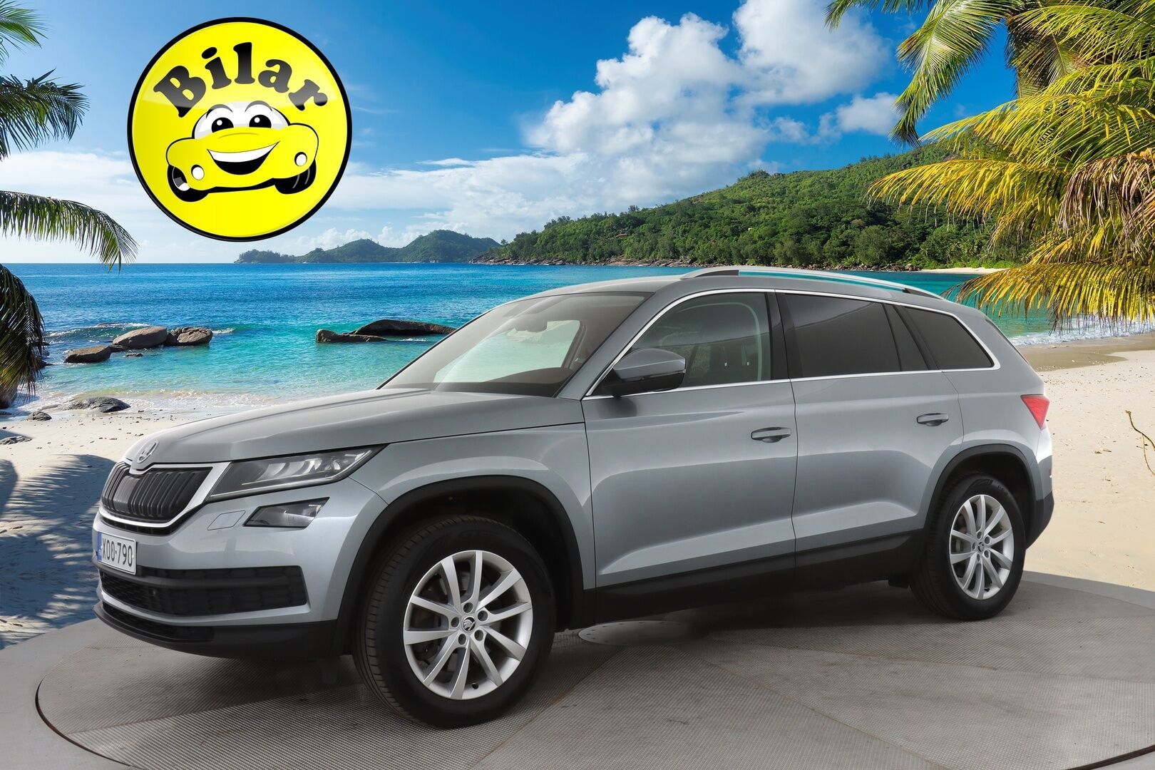 Skoda Kodiaq 2018 2,0 TSI 4x4 Ambition DSG Autom. - | Suomi-auto | Webasto | P.Kamera | Koukku | LED | Merkkikirja | Ratinlämmitin | 2X Renkaat & Vanteet |