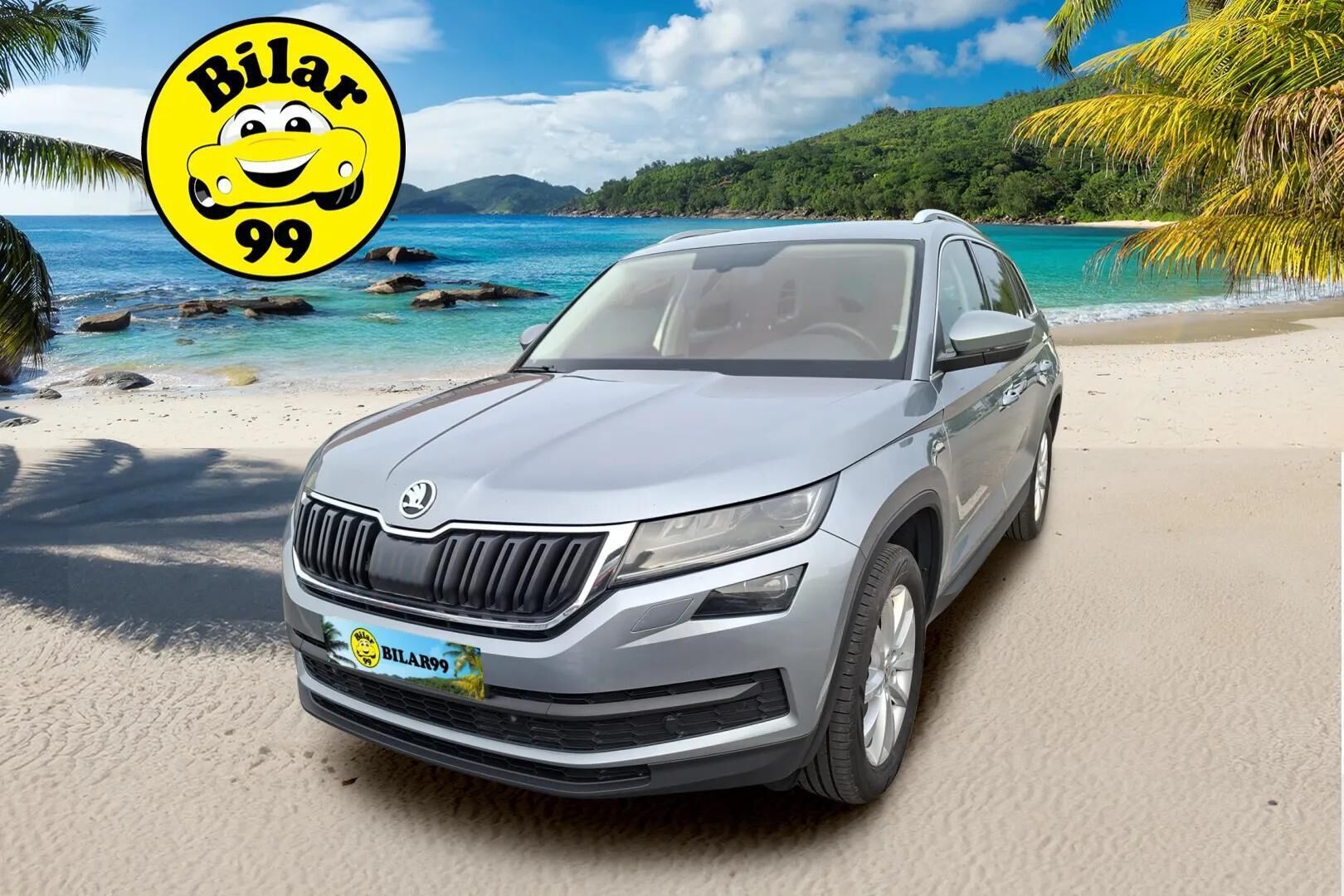Skoda Kodiaq 2018 2,0 TSI 4x4 Ambition DSG Autom. * Suomi-auto | Merkkikirja | Webasto | SmartLink | Isofix | P.kamera | LED-ajovalot **