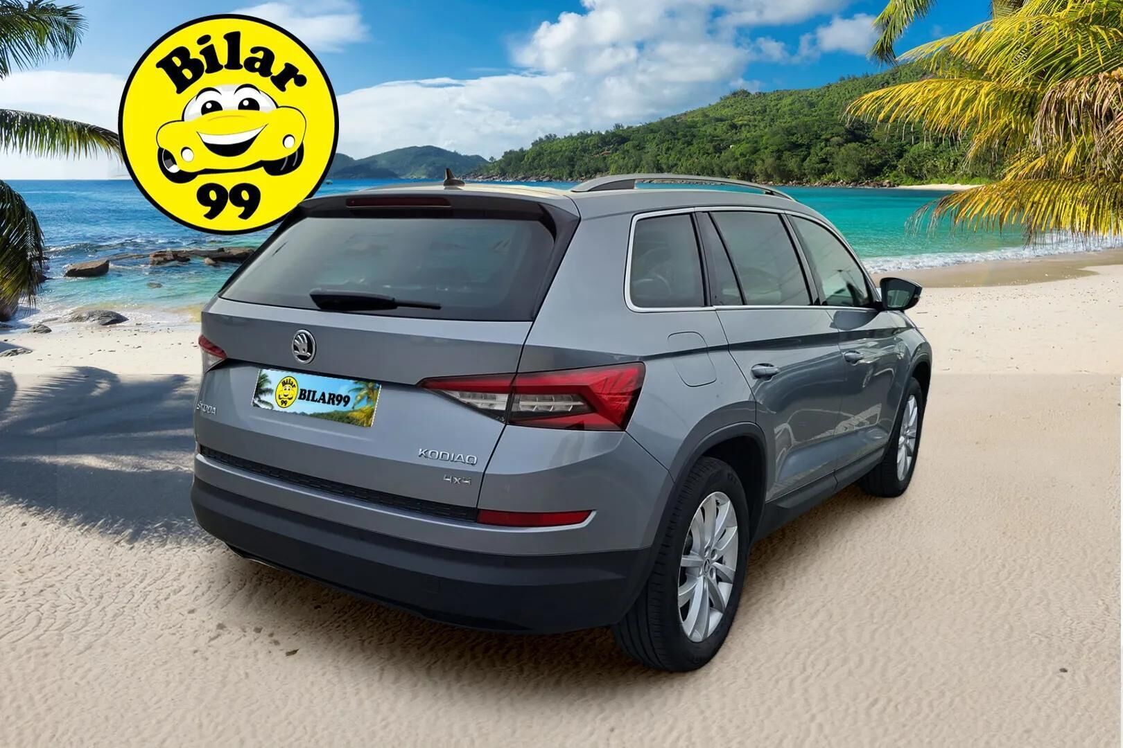 Skoda Kodiaq 2018 2,0 TSI 4x4 Ambition DSG Autom. * Suomi-auto | Merkkikirja | Webasto | SmartLink | Isofix | P.kamera | LED-ajovalot **