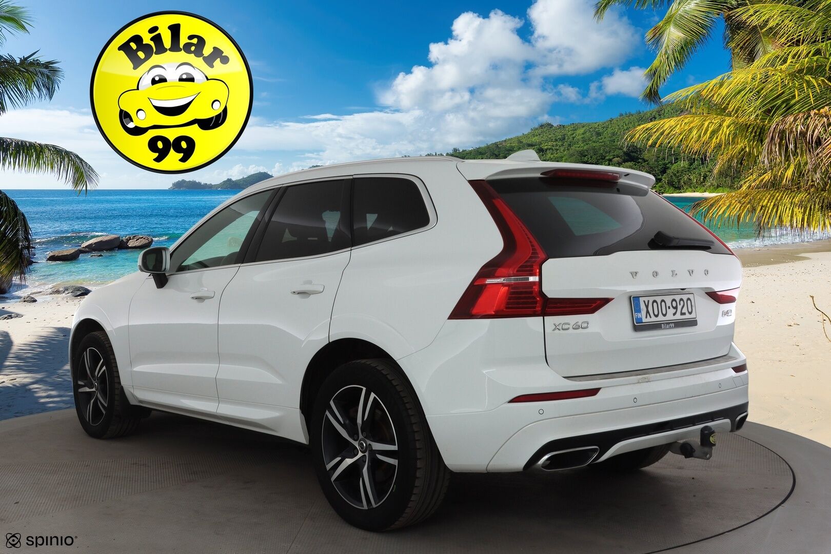 Volvo XC60 2018 D4 AWD Business R-Design aut * ACC / Bower & Wilkins / Webasto / Koukku / Muistipenkki / Keyless / LED * - Suomi-auto / Kahdet renkaat