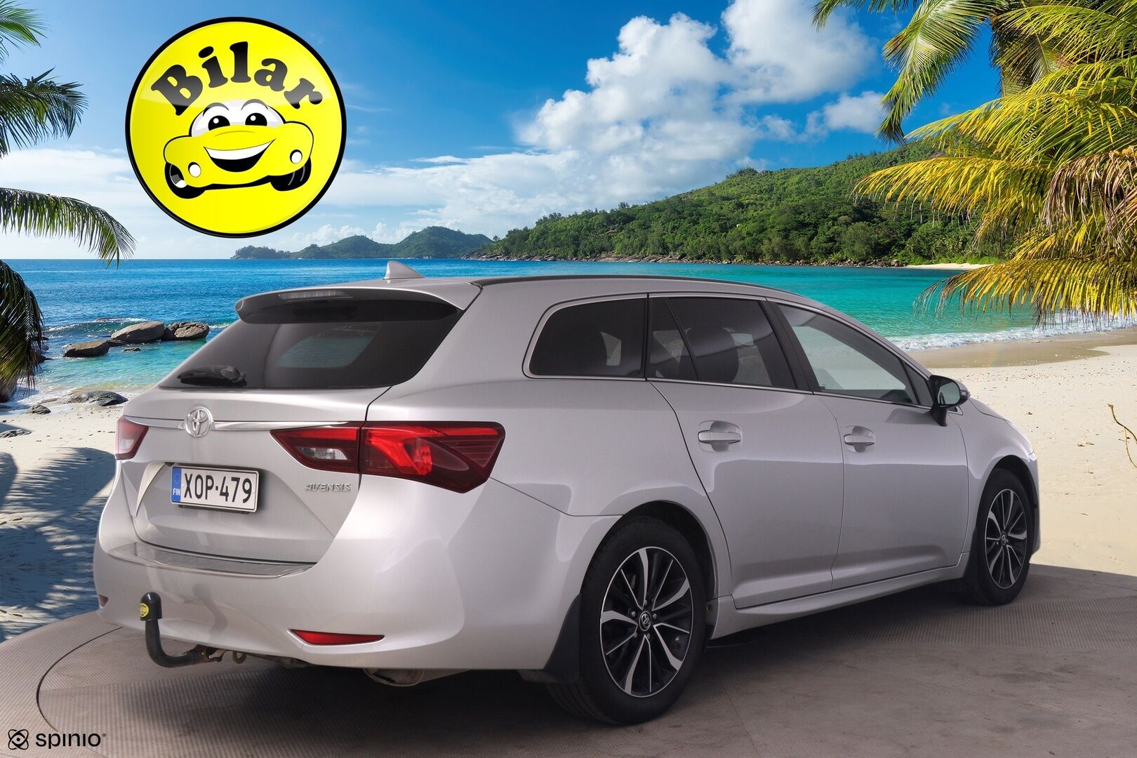 Toyota Avensis 2018 1,8 Valvematic Active Edition Touring Sports Multidrive S - | Suomiauto | 1-om | Merkkihuollettu | P-Kamera | Koukku | Lohko+sis.lämmitin | 