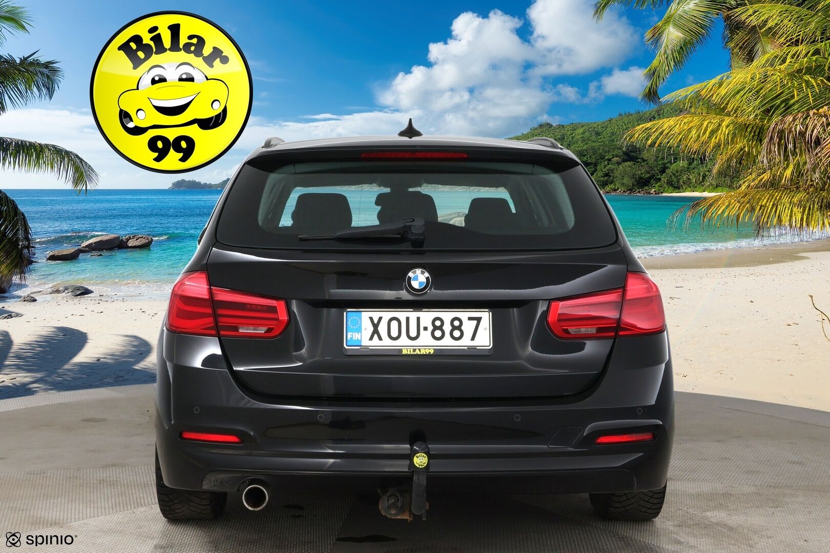 BMW 318 2016 3-sarja F31 Touring 318d A Business / Vetokoukku / P. Tutkat / Lohkolämmitin / Sähkökontti - 2x Hyvät renkaat!