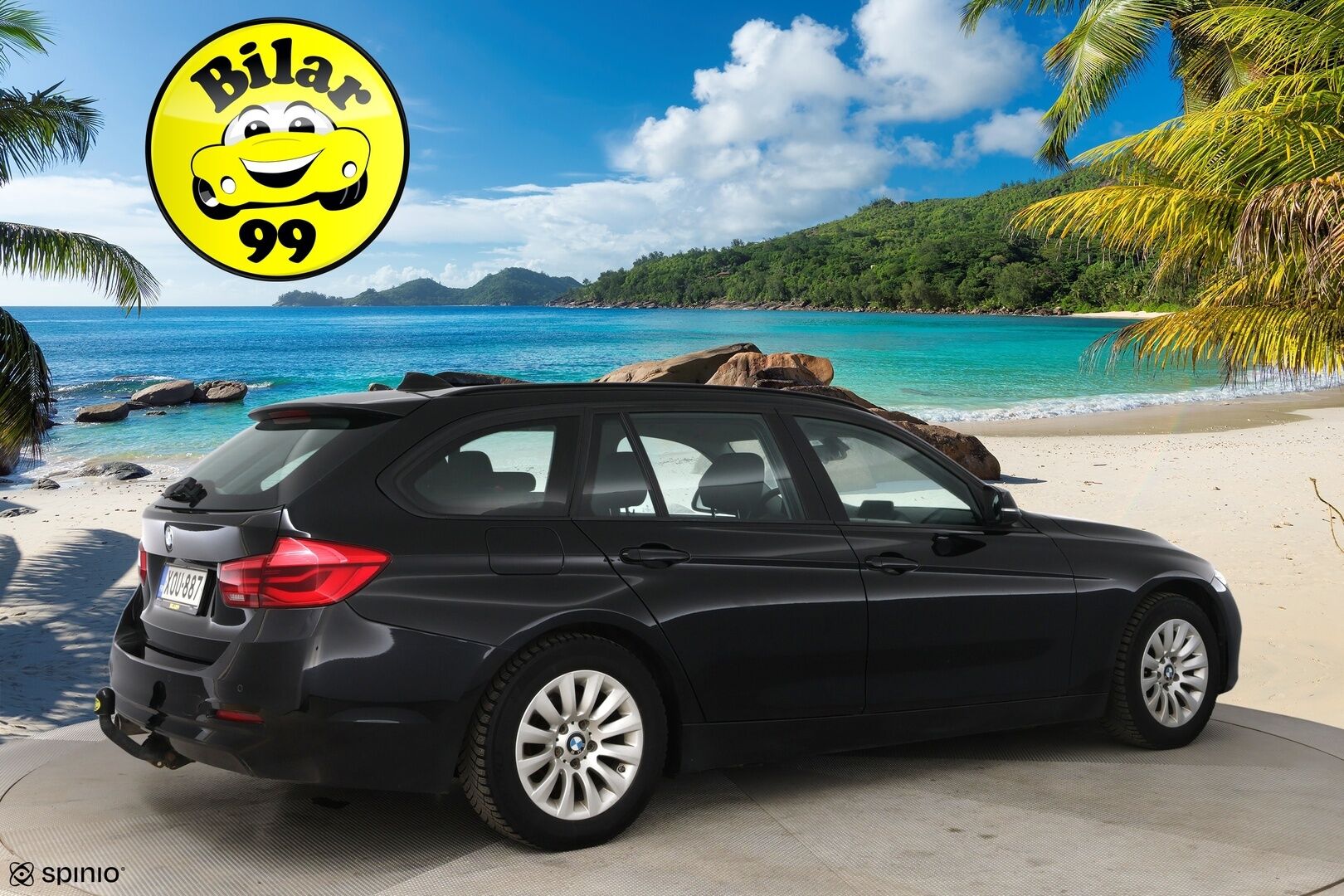 BMW 318 2016 3-sarja F31 Touring 318d A Business / Vetokoukku / P. Tutkat / Lohkolämmitin / Sähkökontti - 2x Hyvät renkaat!